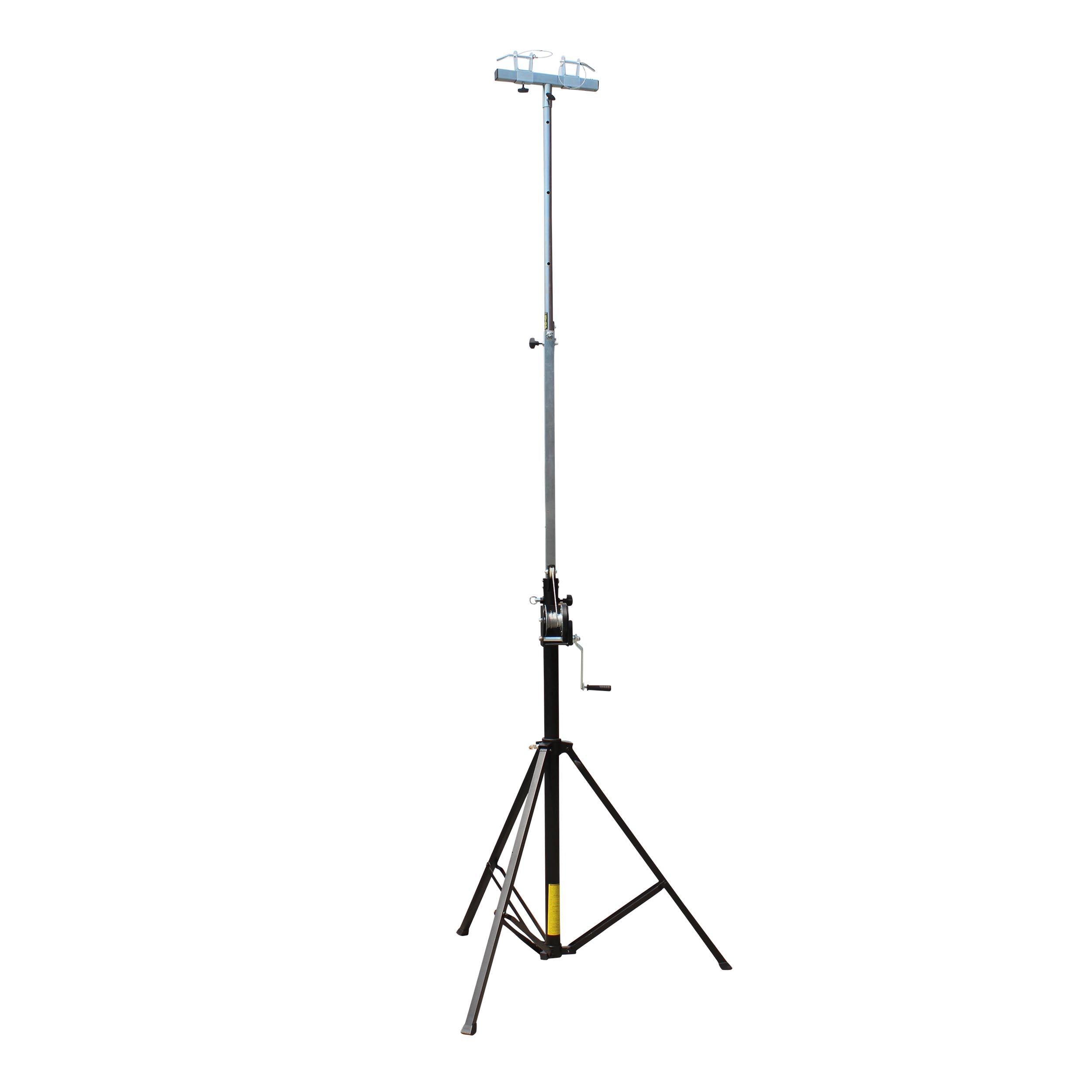 ProX 14 Ft Heavy-duty Lighting Crank Truss Stage Stand Includes T-Adapter Truss Mount 200 lbs Capacity