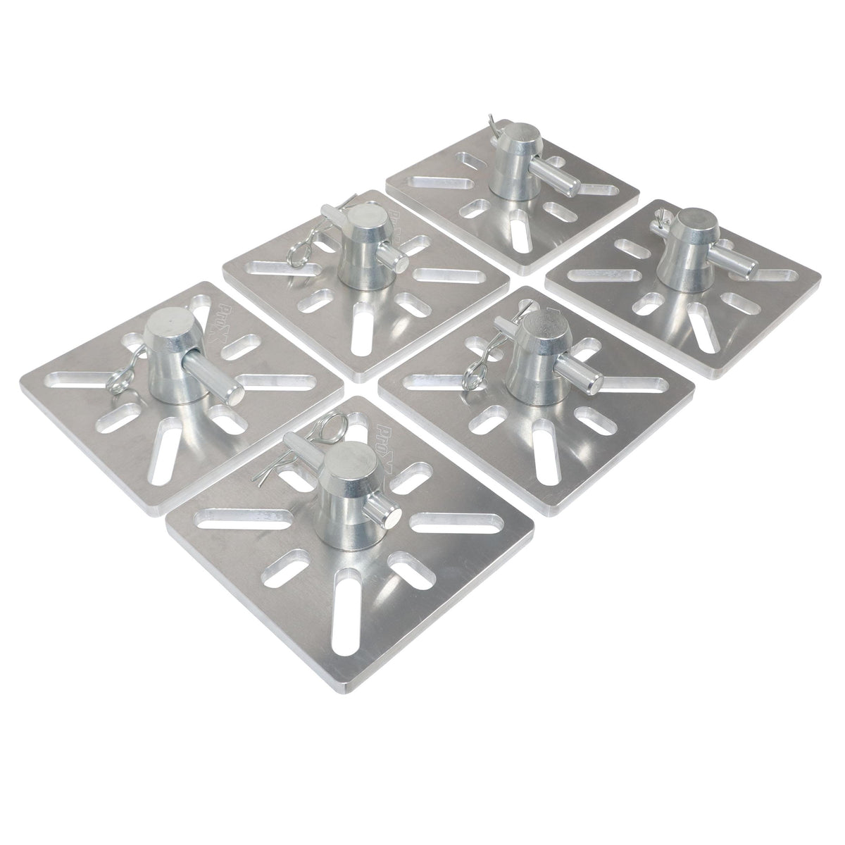 ProX XT-TC5X6 5"Aluminum Led Panel Plate W/Half Conical Coupler.
