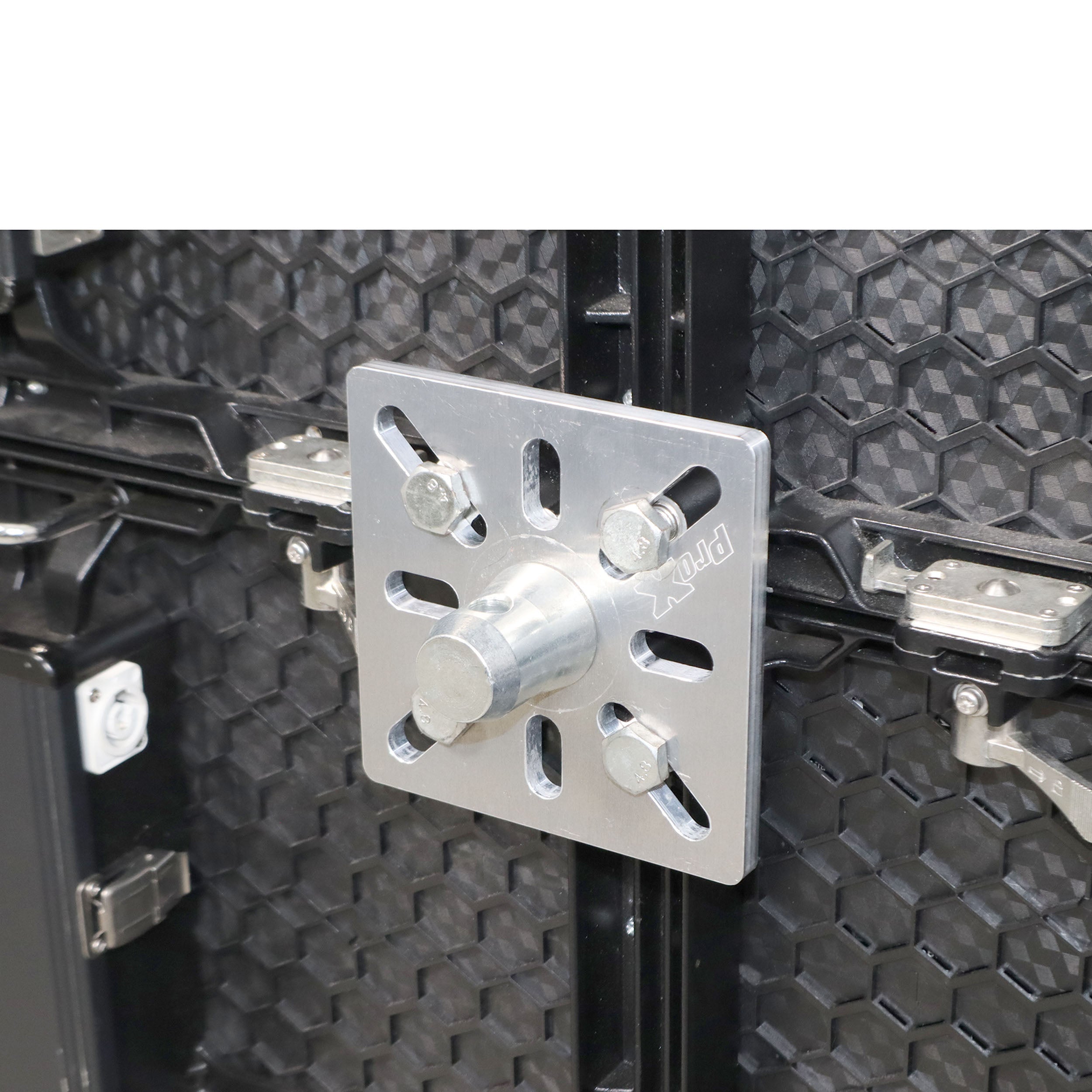 ProX XT-TC5X6 5"Aluminum Led Panel Plate W/Half Conical Coupler