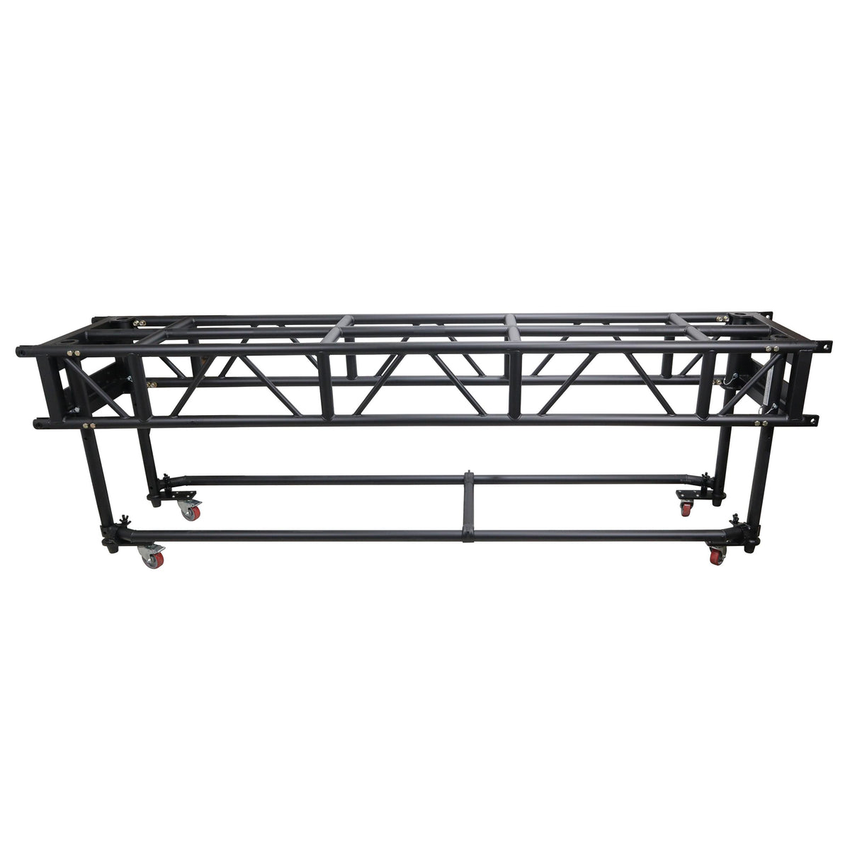 ProX 10' FT Pre-Rig Truss Segment with Removable Rolling Base System BLACK.