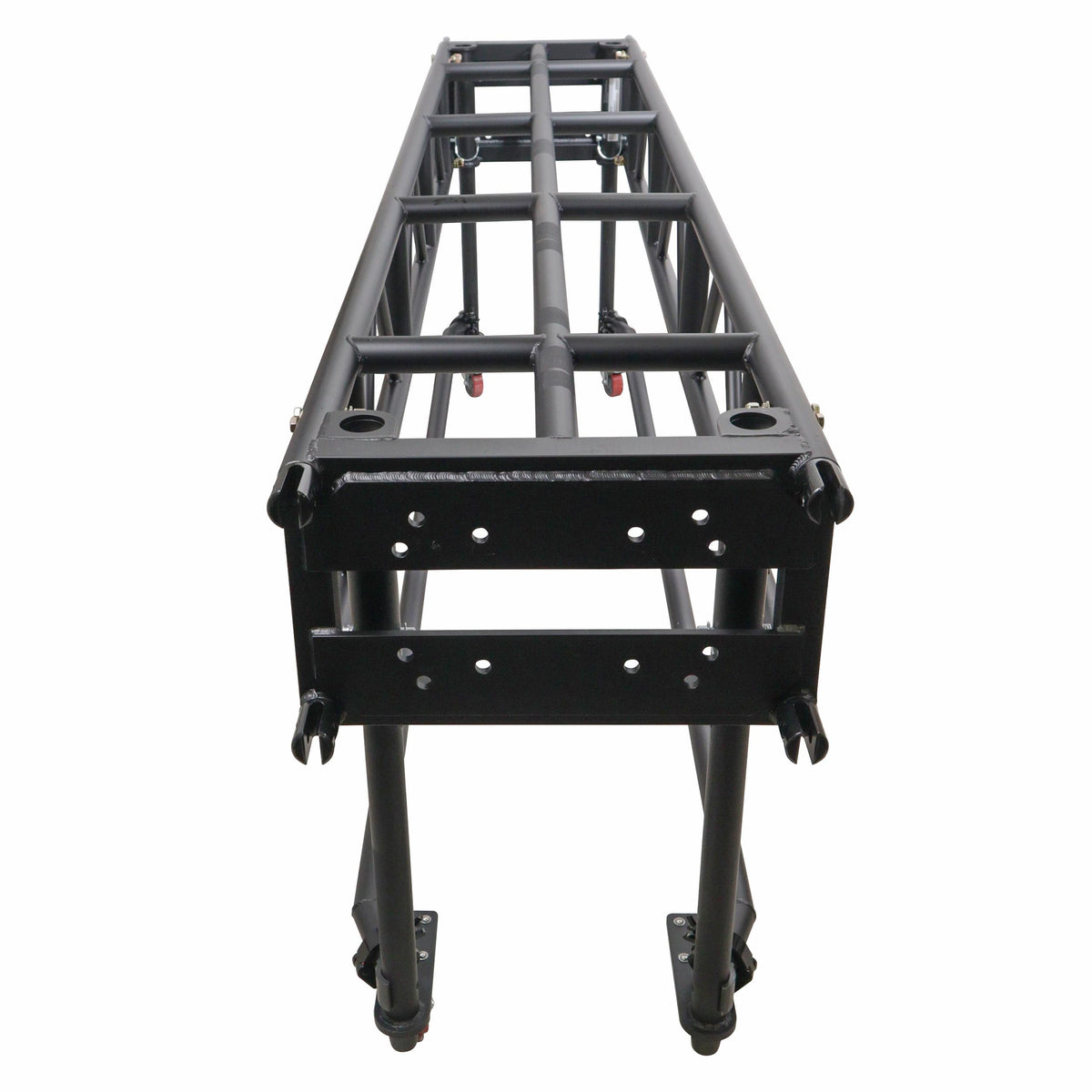 ProX 10' FT Pre-Rig Truss Segment with Removable Rolling Base System BLACK.