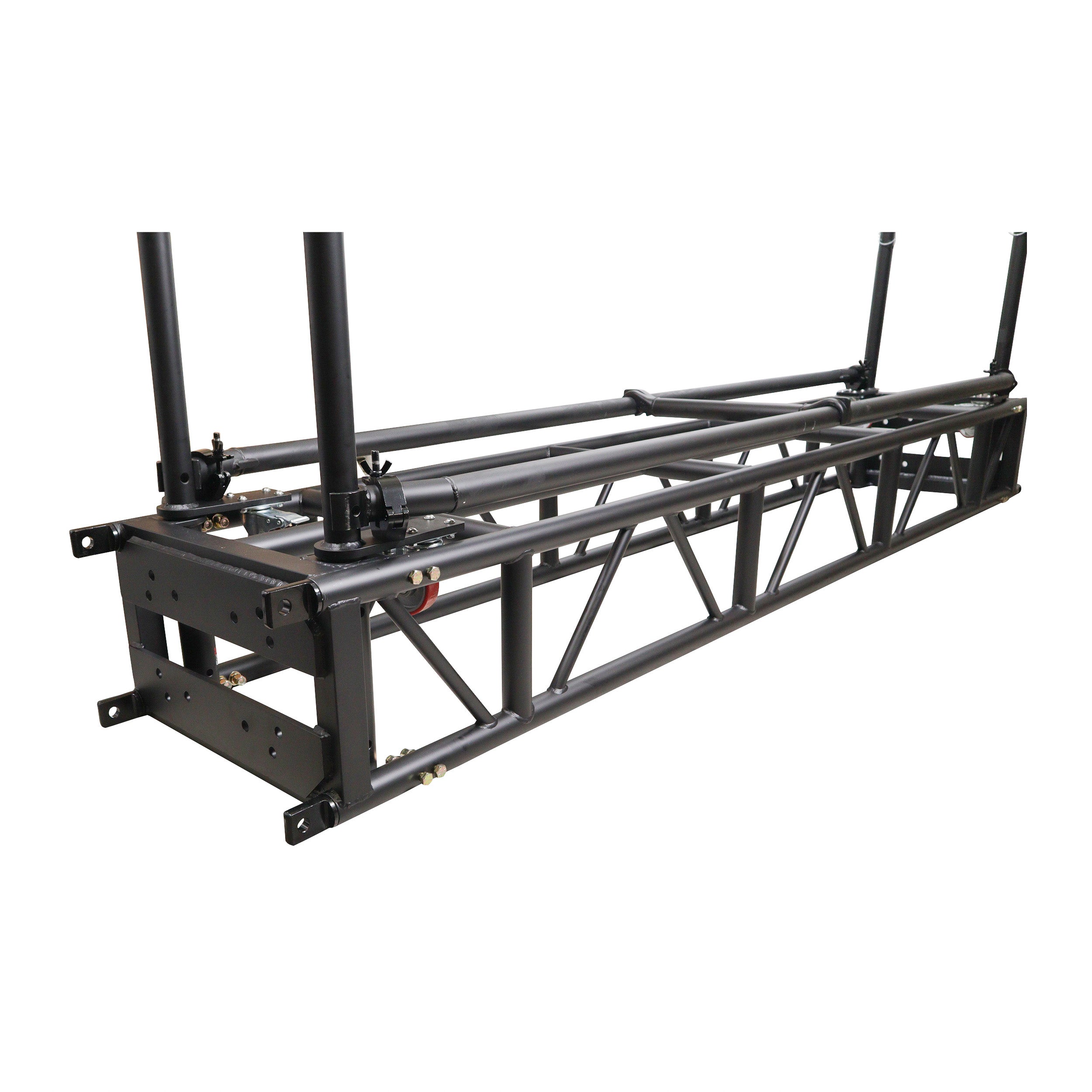 ProX 10' FT Pre-Rig Truss Segment with Removable Rolling Base System BLACK