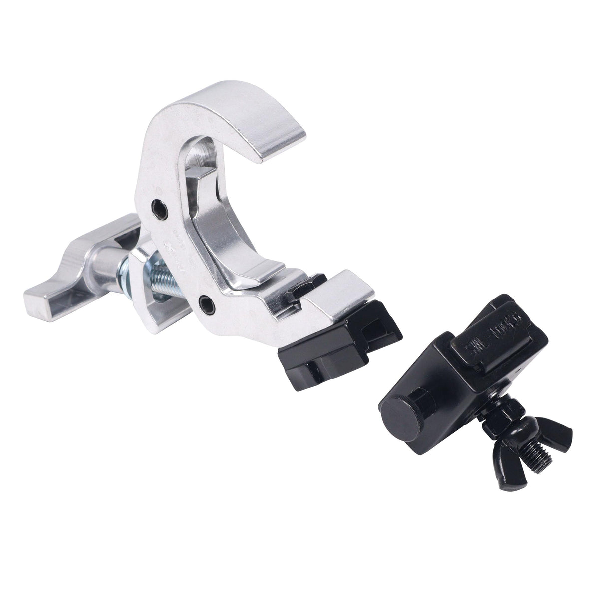 ProX Set of 4 Quick Release Sliding Truss Clamp Mounting Adapters ideal for Fastening Moving Heads.