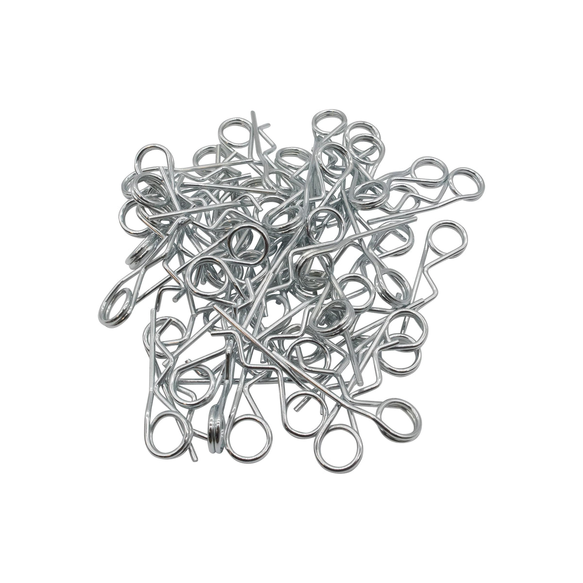ProX Pack of 50 R Clip for Safety Pins for Conical Truss Safety Pins.