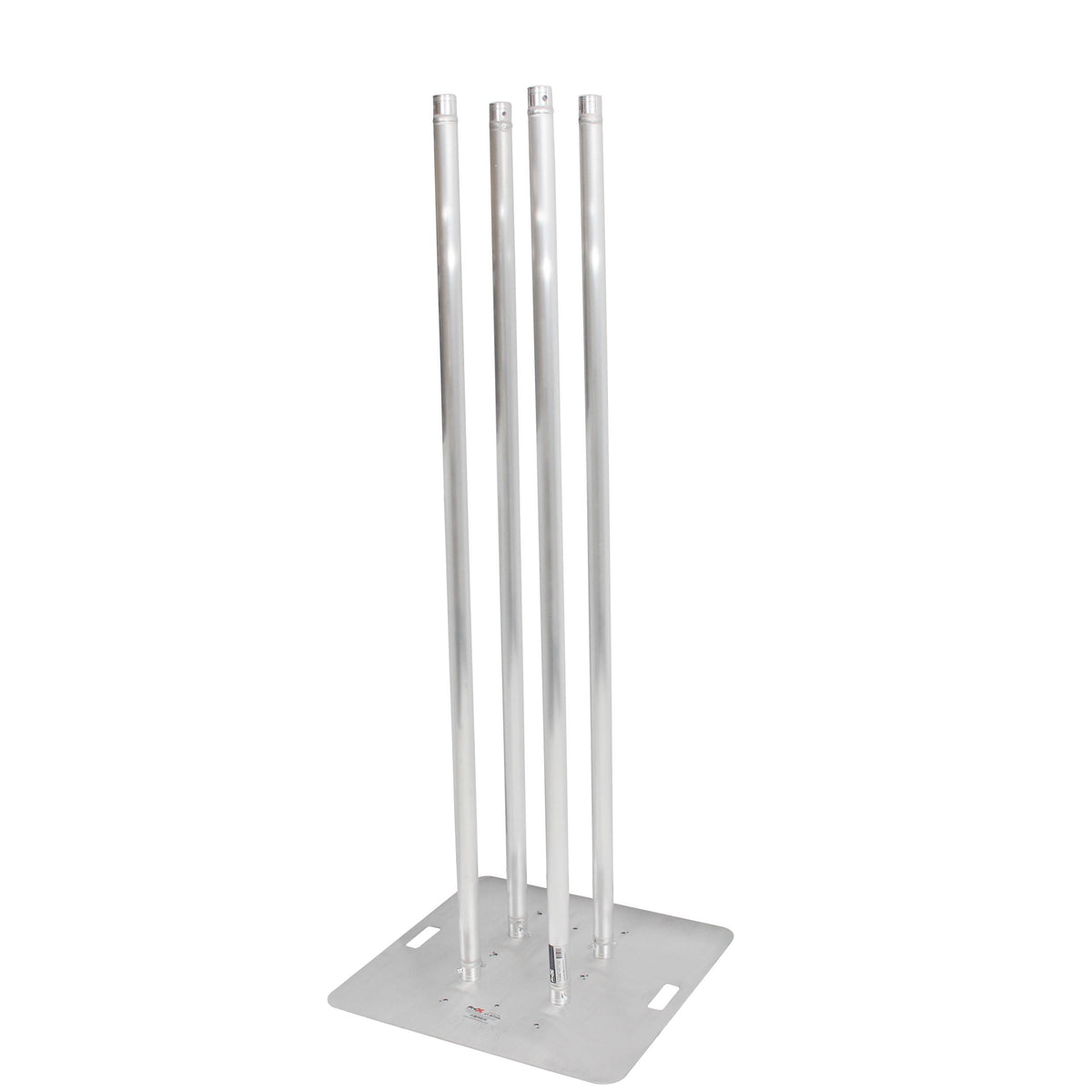 ProX Set of 2 6.56ft Totem Package Includes a 12in Top Plate, 24in Base Plate and Four 2m F31 Tubes W-White Scrim Cover.