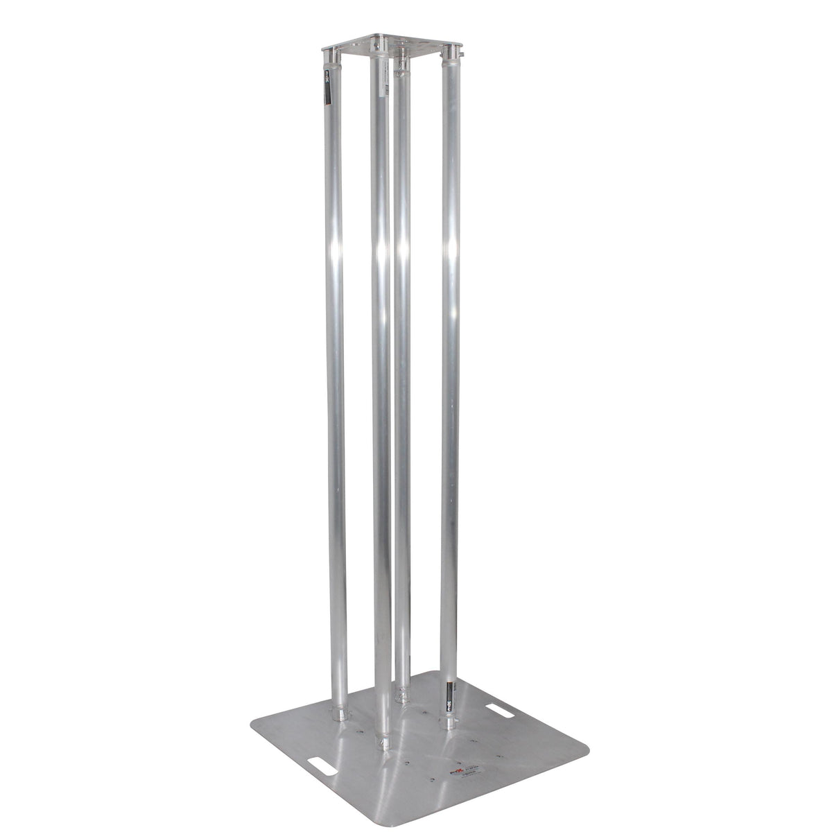 ProX Set of 2 6.56ft Totem Package Includes a 12in Top Plate, 24in Base Plate and Four 2m F31 Tubes W-White Scrim Cover.