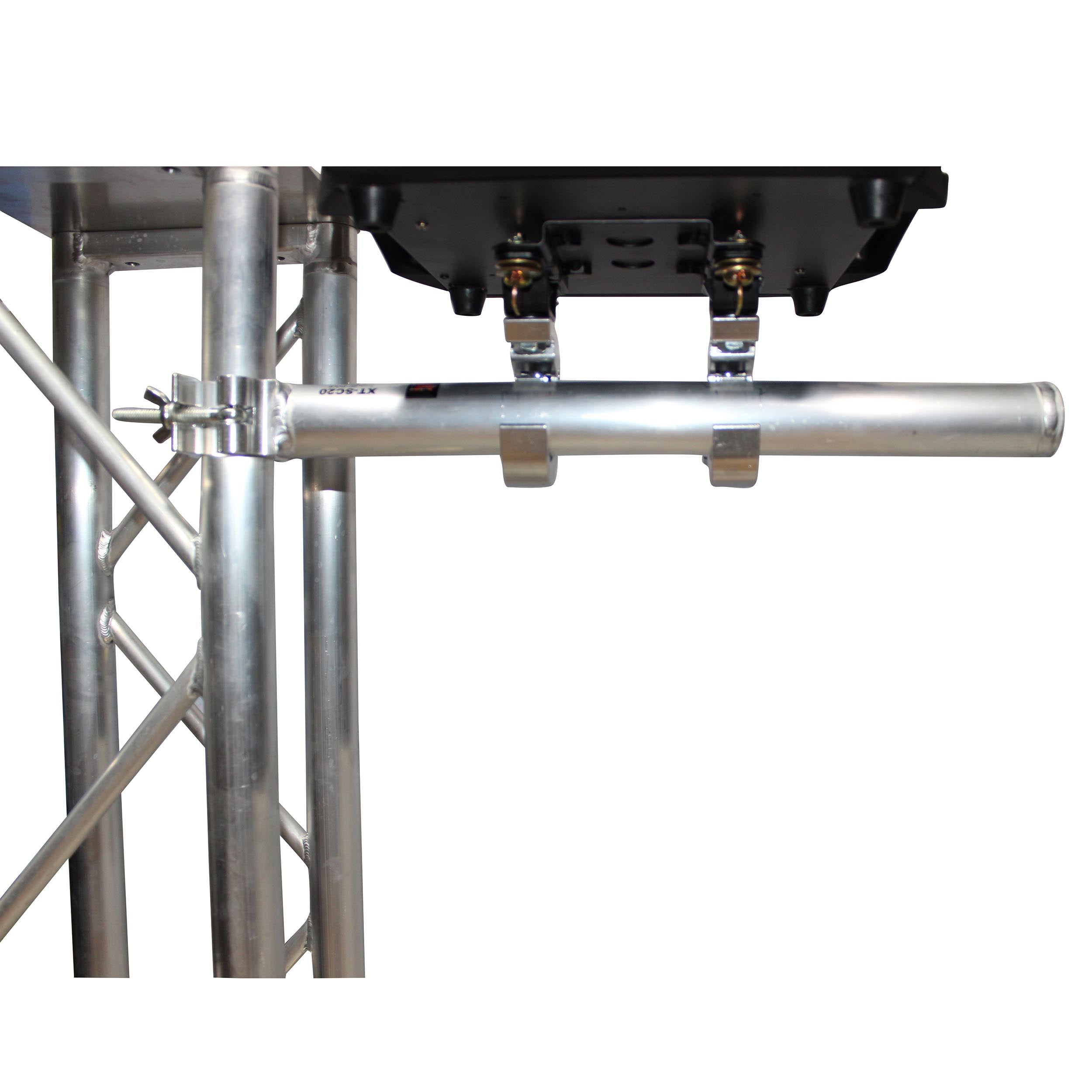ProX 20 inch Extension Pole with Singe Pro Clamp ideal for most Stage Lighting Fixtures.