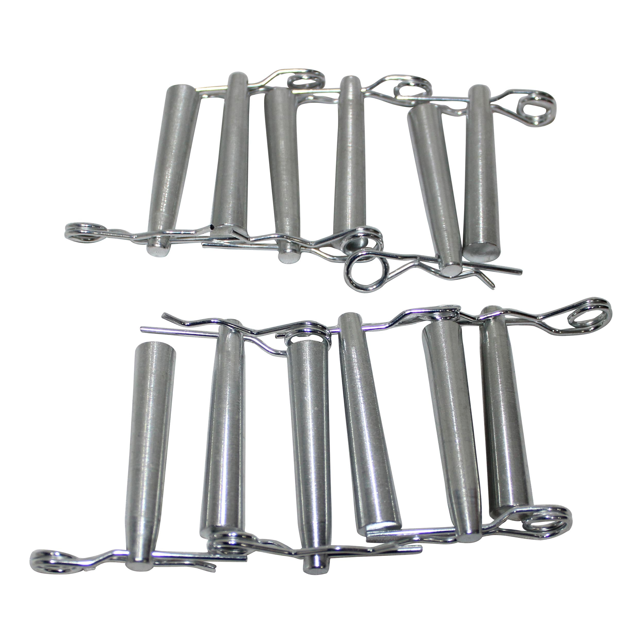 ProX Pack of 12 Safety Pins and R-Clip Connector Sets for connical truss F31 F32 F33 F34