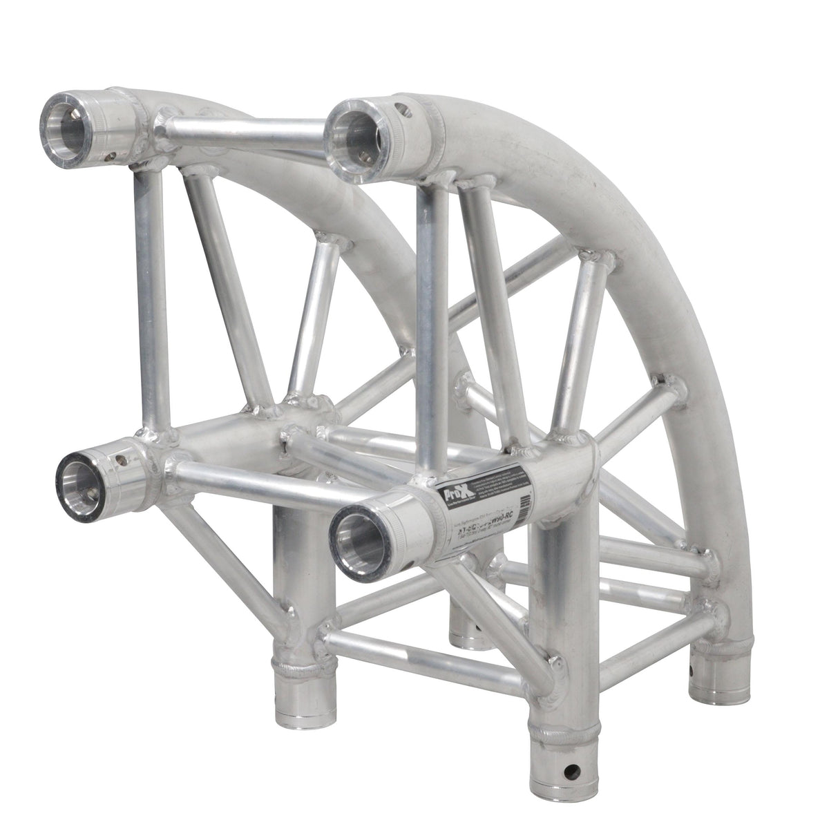 ProX Square Truss Corner 2 Way 90 Degree Round.