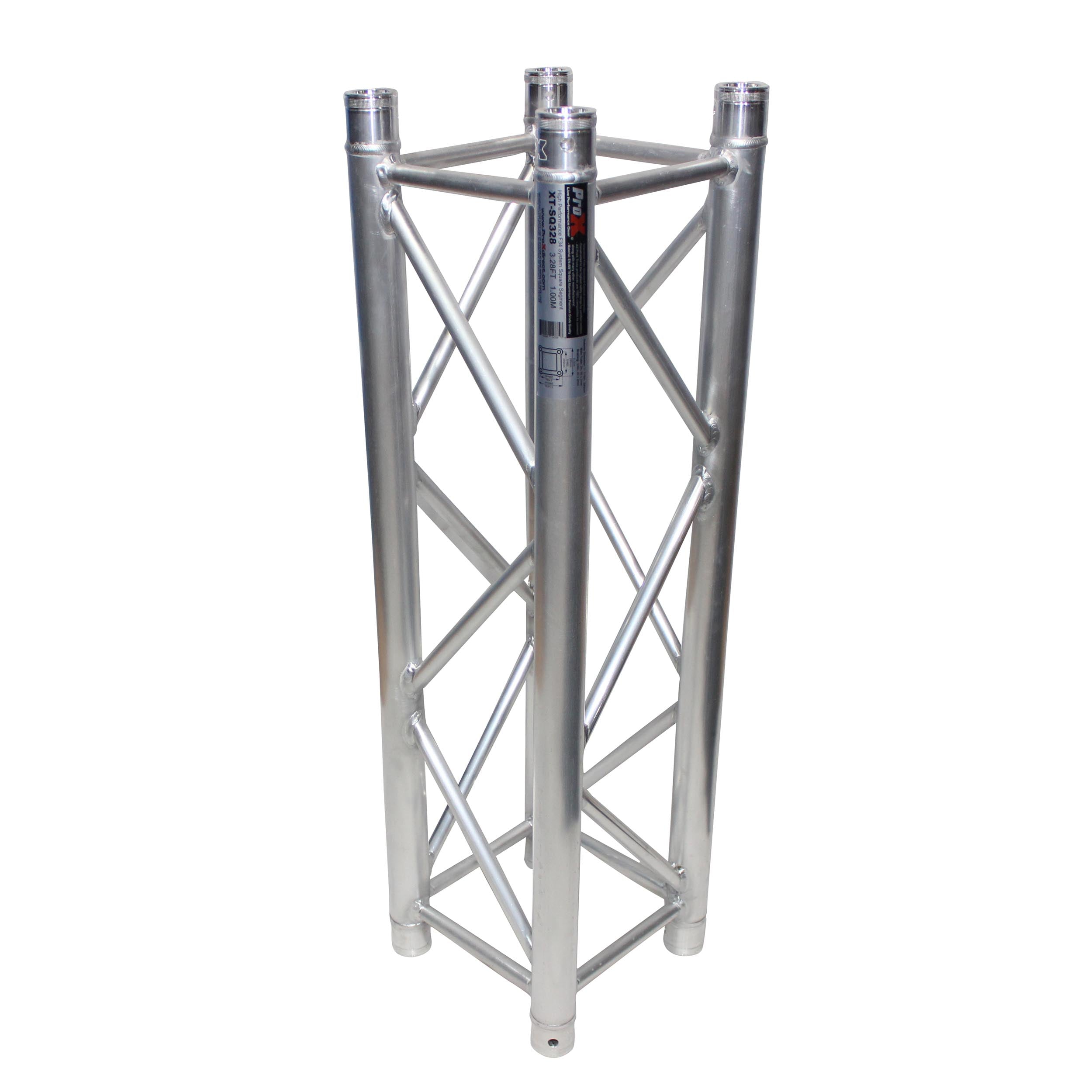 ProX 3.28 Ft - 1.00 M F34 Square Truss Segment | 2 mm Wall