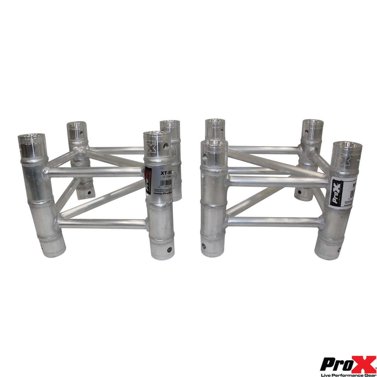 ProX 12 Degree F34 Square Truss Angle Connector | 2mm Wall.