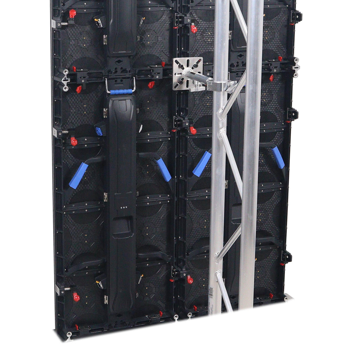 ProX 10-13" LED Panel Wall Mounting Plate to Extension 2" Pole Truss Clamp for Ground Stacking and Hanging..