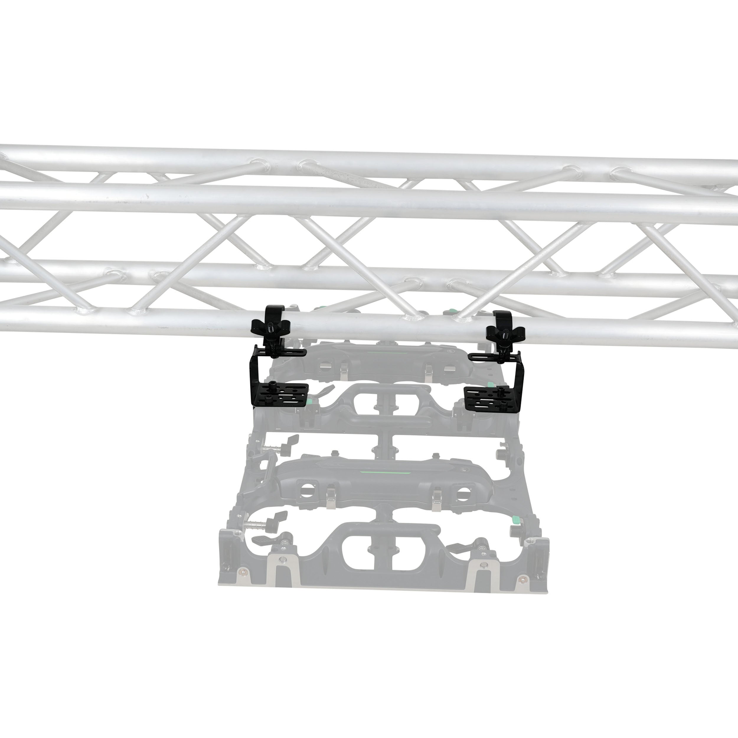 ProX Direct LED Video Panel to 2" Truss Pipe Mounting Bracket with Included Clamp Black Set of 4