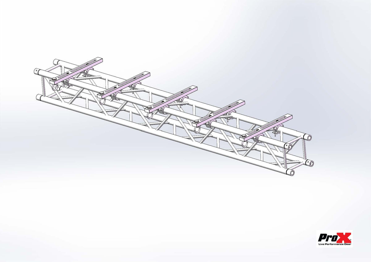 ProX Top Panel Top Pick Pro Point for Video Wall Truss Hanging Bracket Adjustable F34-44 / 12-16" Truss.
