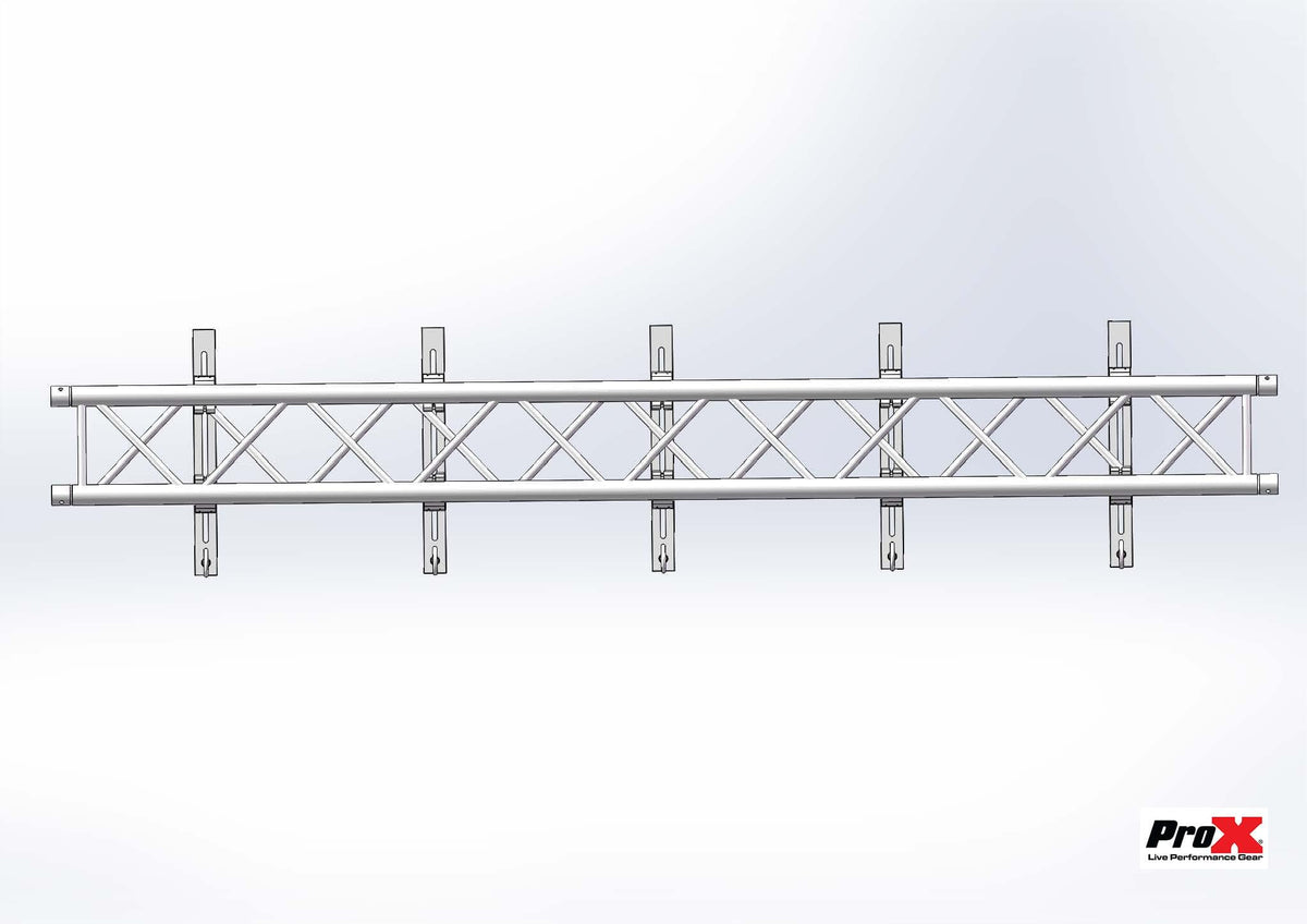 ProX Top Panel Top Pick Pro Point for Video Wall Truss Hanging Bracket Adjustable F34-44 / 12-16" Truss.
