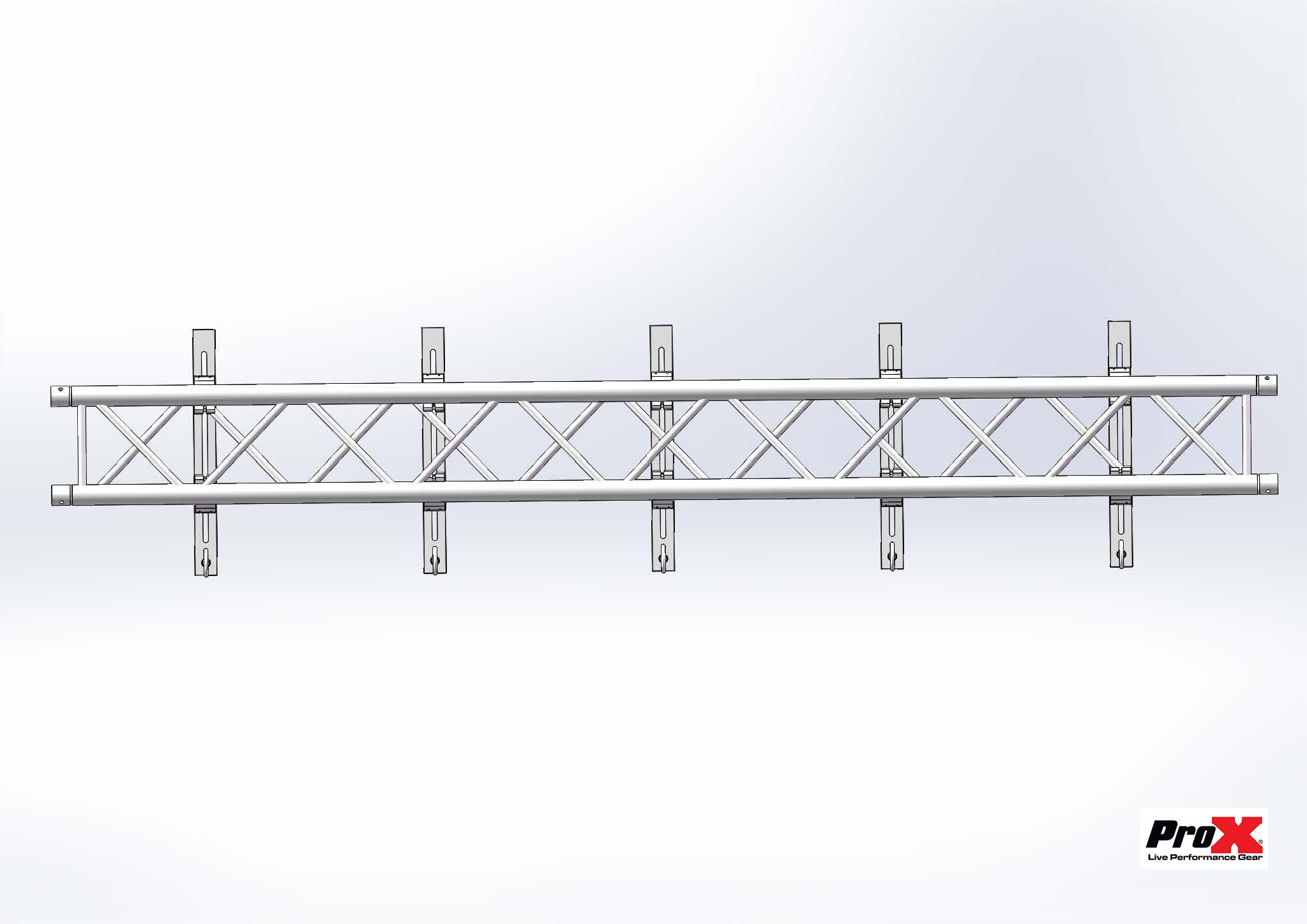 ProX Top Panel Top Pick Pro Point for Video Wall Truss Hanging Bracket Adjustable F34-44 / 12-16" Truss