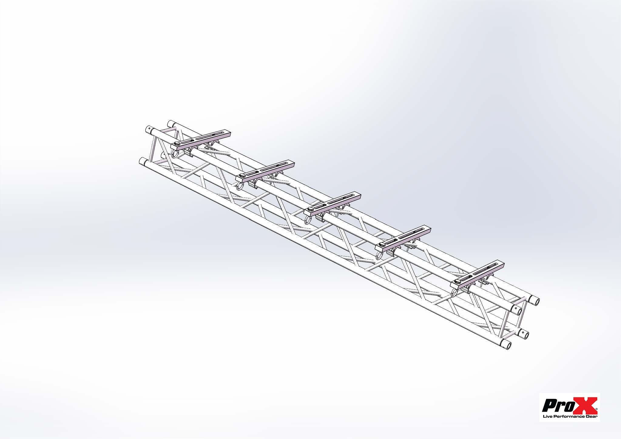 ProX Top Panel Top Pick Pro Point for Video Wall Truss Hanging Bracket Adjustable F34-44 / 12-16" Truss