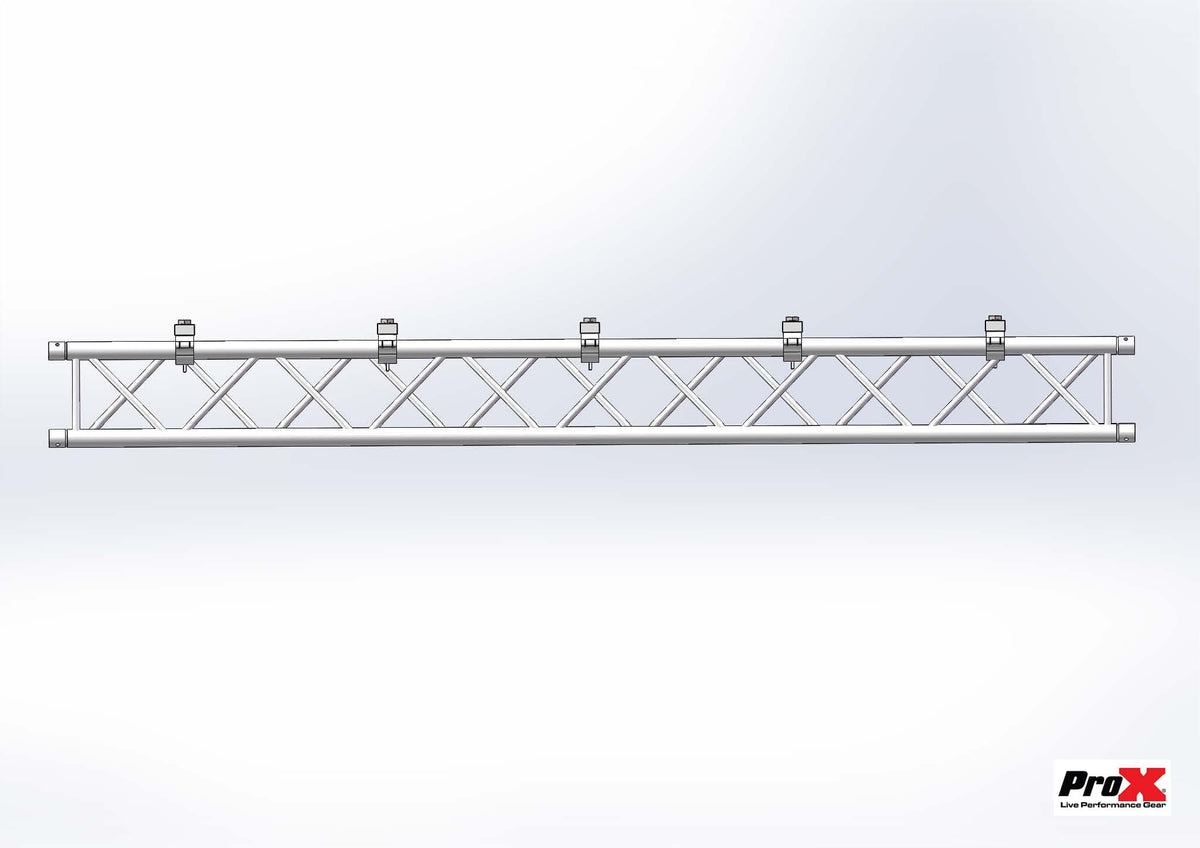 ProX Top Panel Top Pick Pro Point for Video Wall Truss Hanging Bracket Adjustable F34-44 / 12-16" Truss.