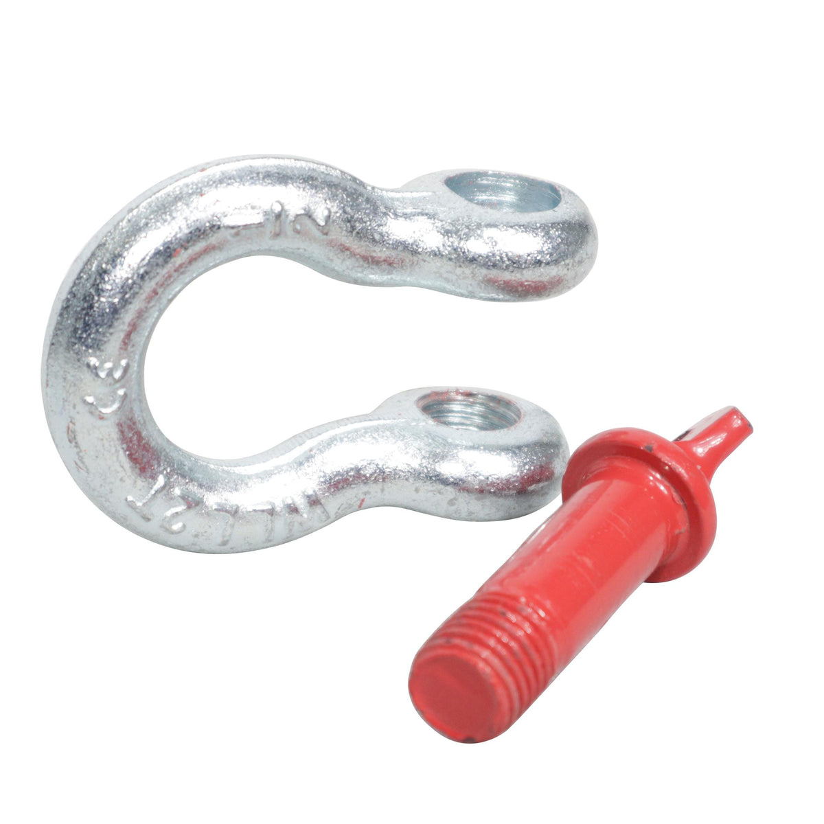ProX 2 Ton 1/2" Galvanized Screw Pin Anchor U Shackle.