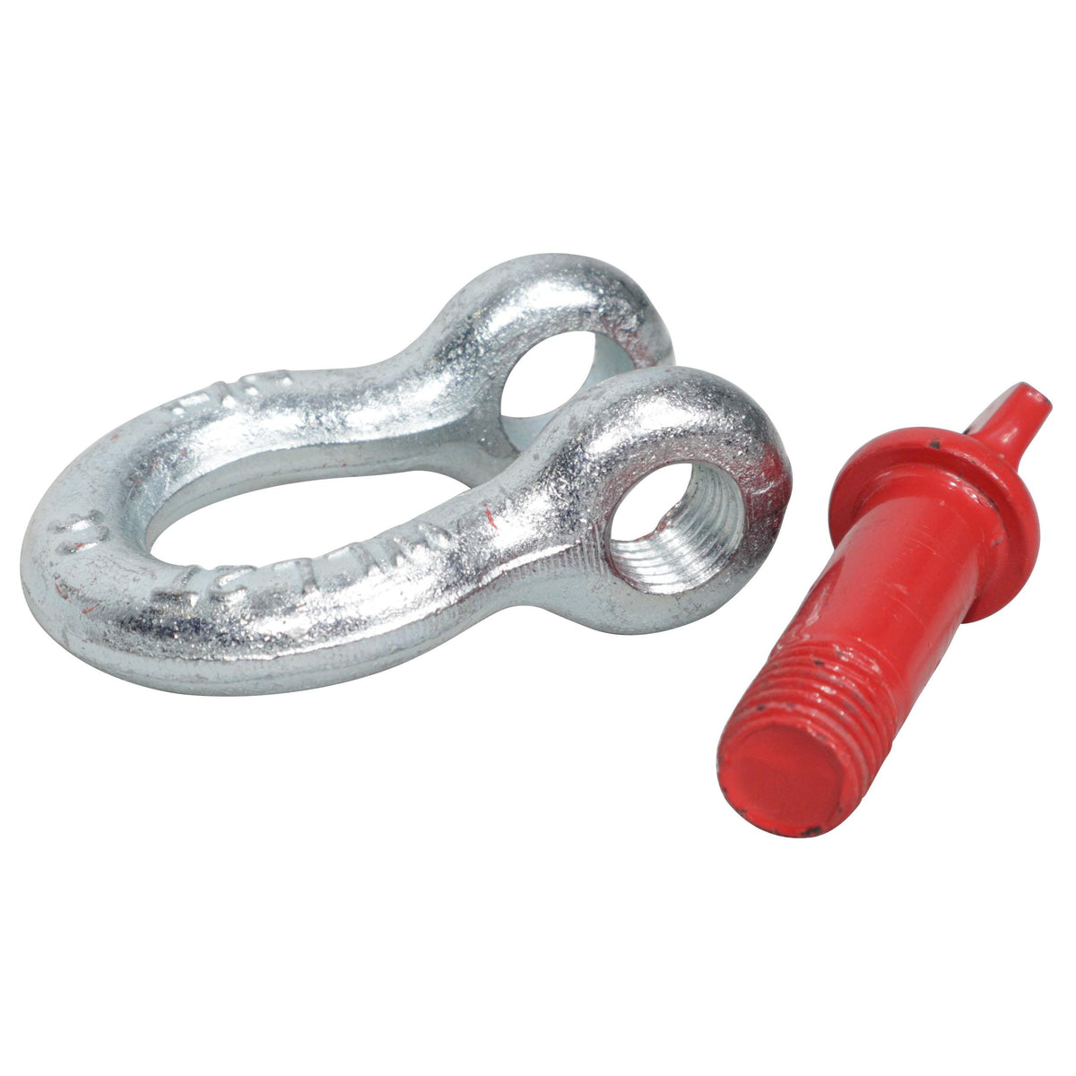 ProX 2 Ton 1/2" Galvanized Screw Pin Anchor U Shackle.