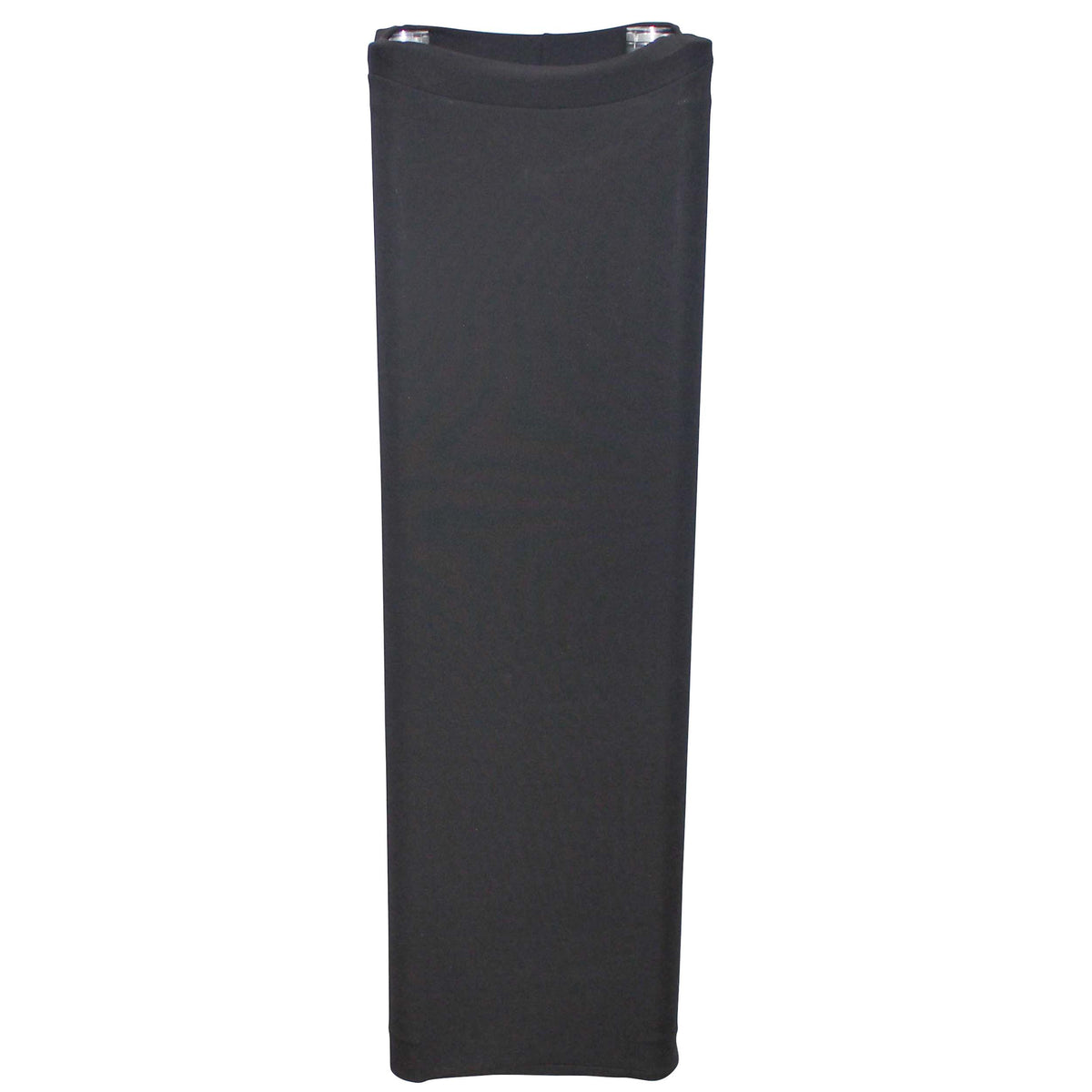 ProX Black 3.28ft 1M Lycra Cover Scrim Sleeve fits 12In. Quad Box Truss Segment.