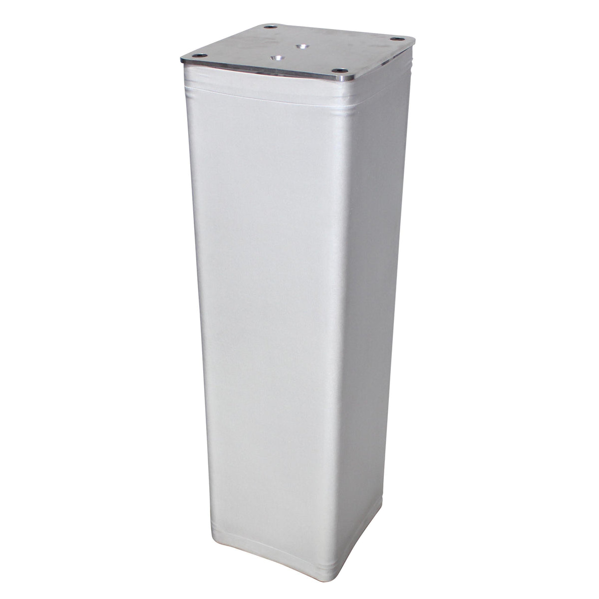 ProX White 3.28Ft 1M Lycra Cover Scrim Sleeve fits 12In. Quad Box Truss Segment.