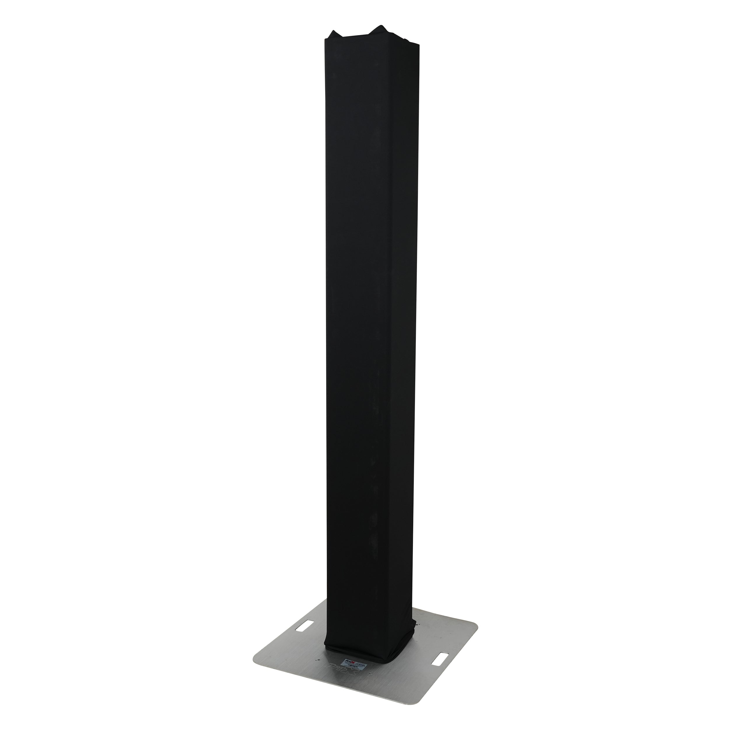 ProX Pair 6.56 FT 2.00M Box Truss 3 Side Black Scrim Cover incl. Bag