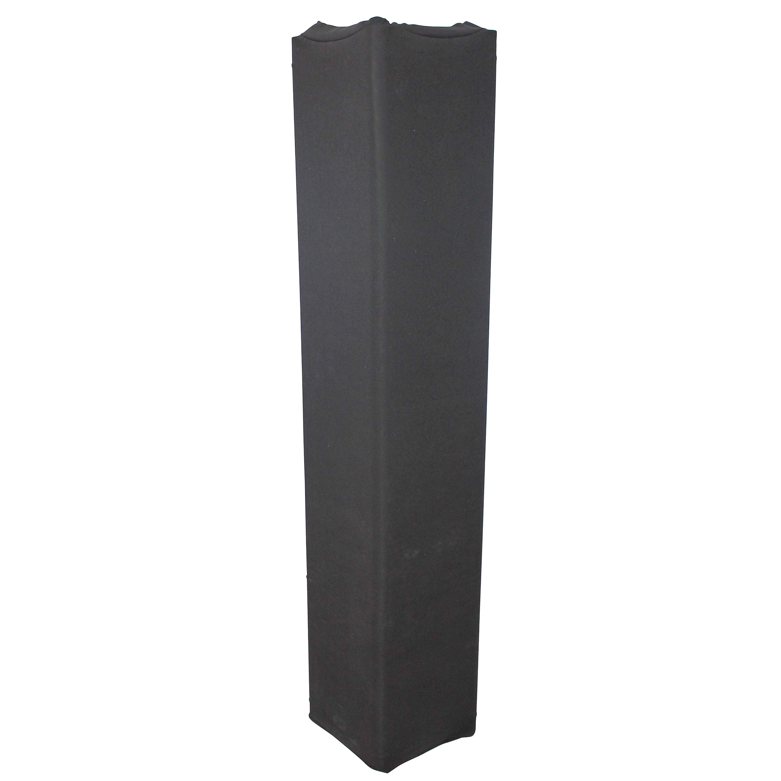 ProX Black 8.20Ft 2.50M Lycra Cover Scrim Sleeve fits 12In. Quad Box Truss Segment