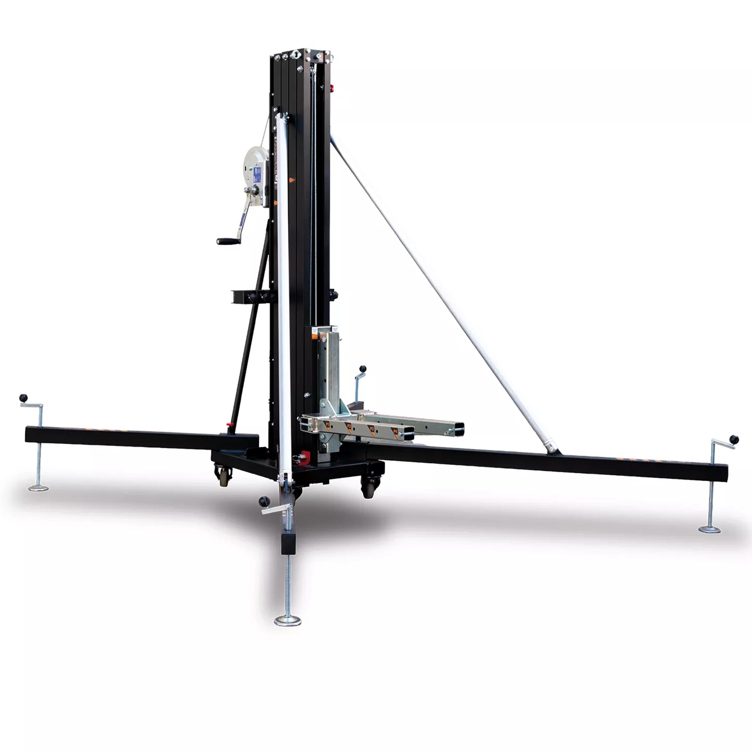 ProX LoadSense system FANTEK Spain Front Loading Lifting Line Array Systems Tower Min Height: 5.62 Feet - Max Height: 16.33 Feet.