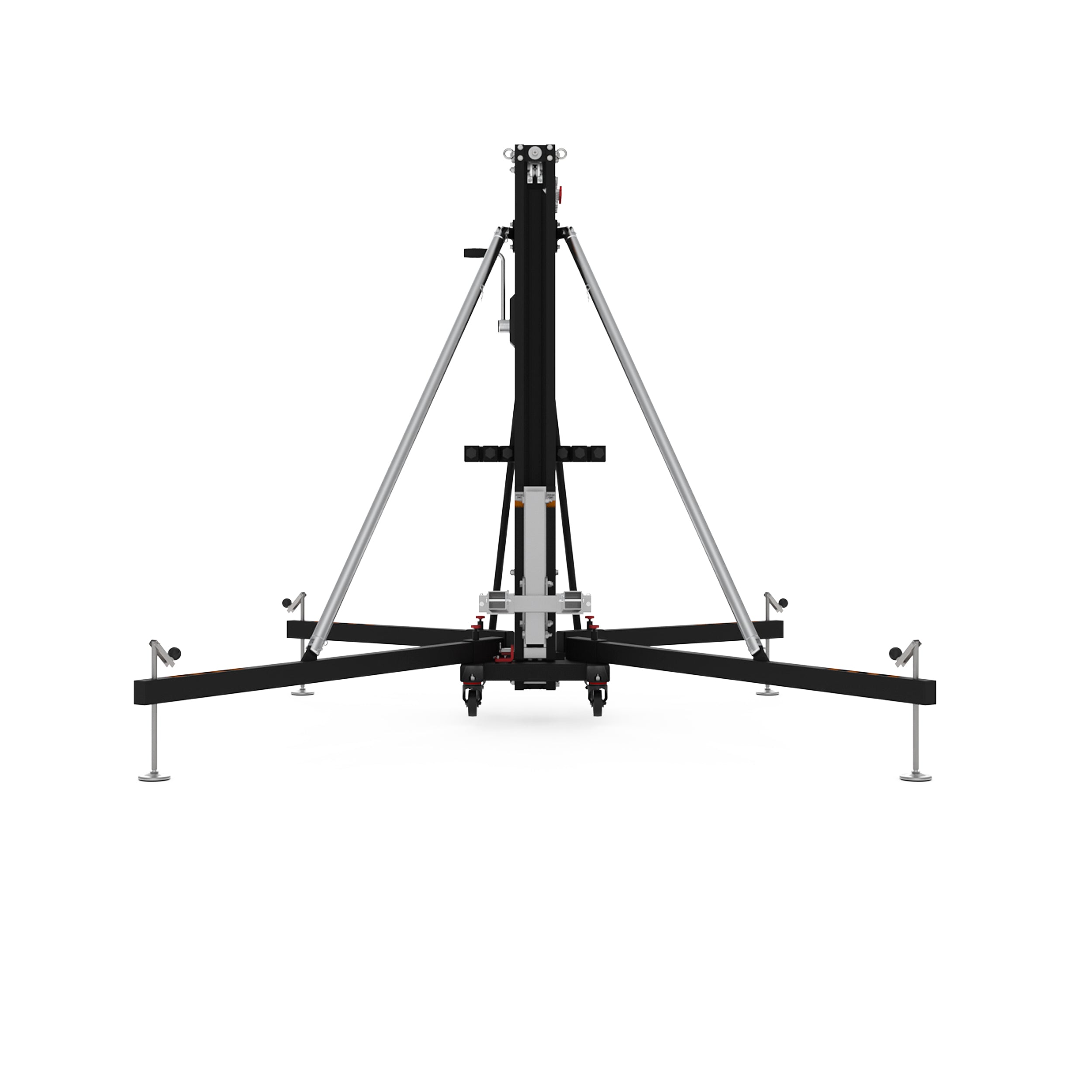 ProX LoadSense system FANTEK Spain Front Loading Lifting Line Array Systems Tower Min Height: 5.62 Feet - Max Height: 16.33 Feet.