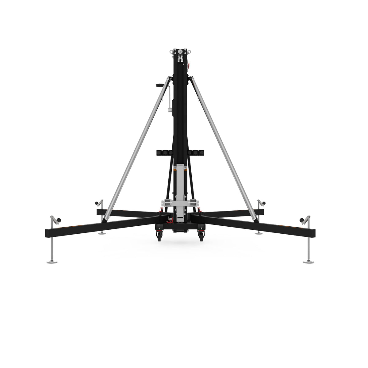 ProX LoadSense system FANTEK Spain Front Loading Lifting Line Array Systems Tower Min Height: 5.62 Feet - Max Height: 16.33 Feet.