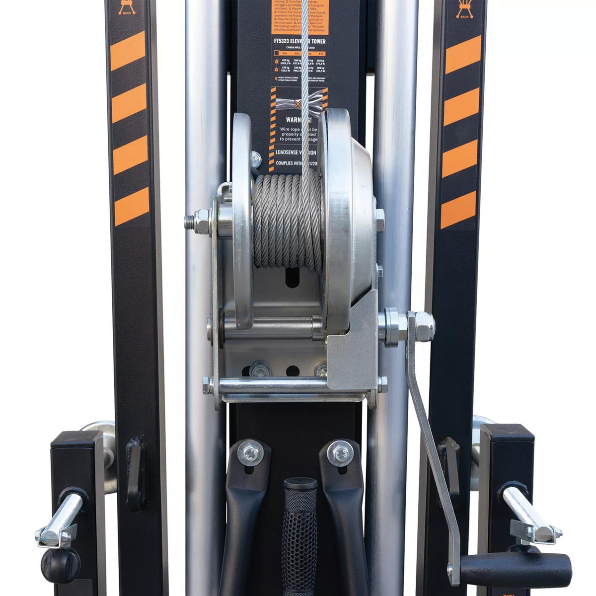 ProX LoadSense system FANTEK Spain Front Loading Lifting Line Array Systems Tower Min Height: 5.62 Feet - Max Height: 16.33 Feet.