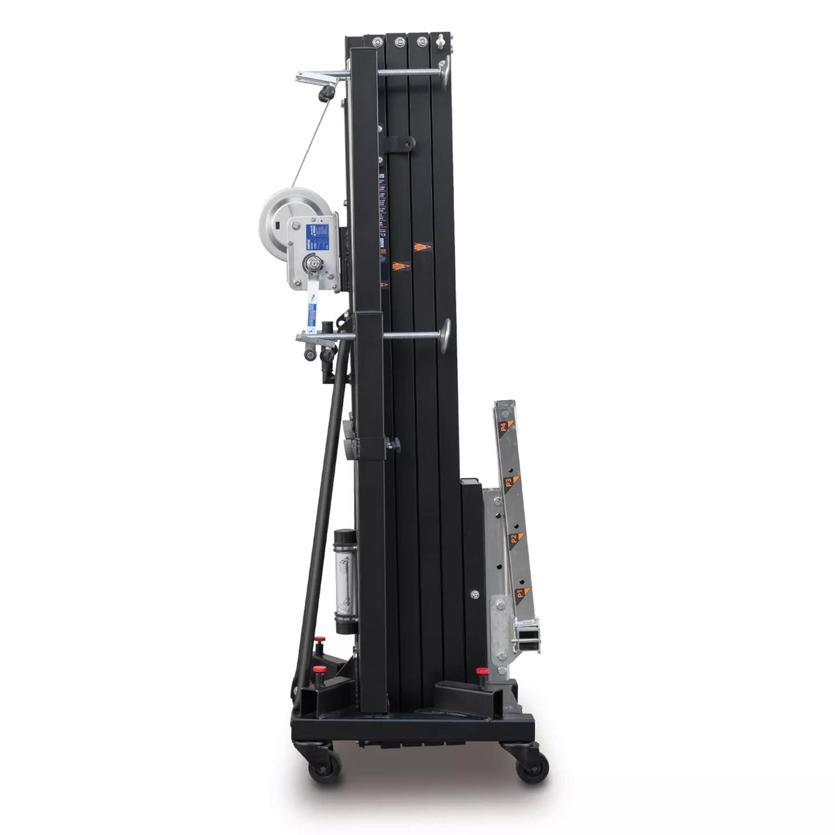 ProX LoadSense system FANTEK Spain Front Loading Lifting Line Array Systems Tower Min Height: 5.62 Feet - Max Height: 16.33 Feet.
