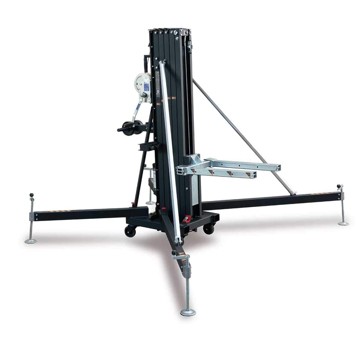 ProX FANTEK Spain Compact Front Loading Lifting Line Array Systems Tower 728 lbs Cap Max Height 19.52ft Incl Line Array Adapter New.