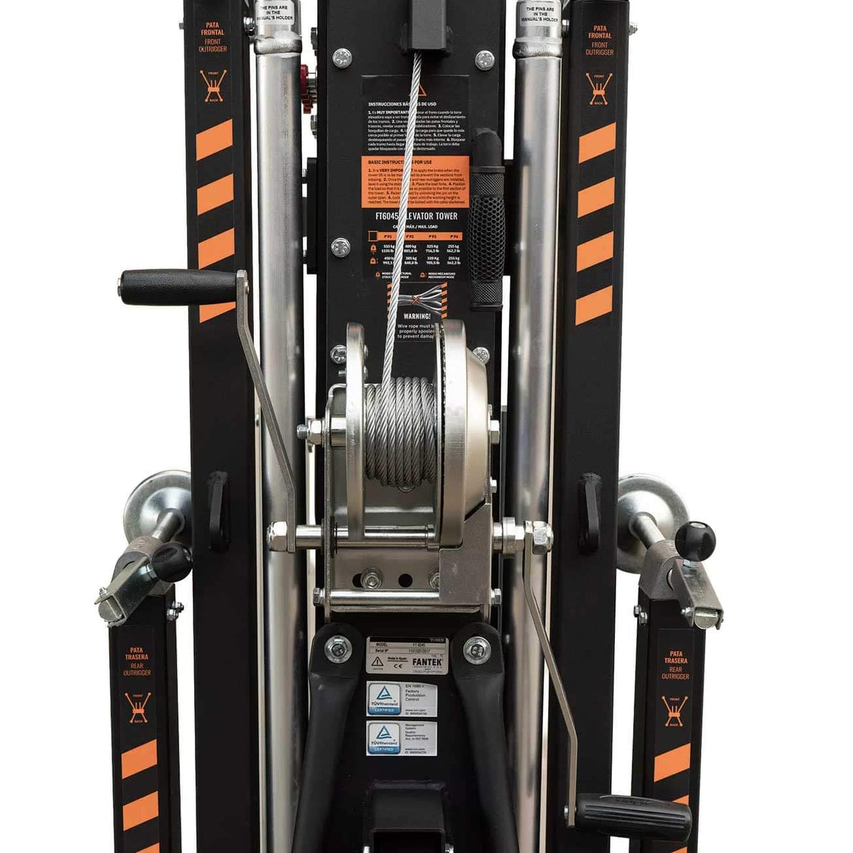 ProX FANTEK Spain Compact Front Loading Lifting Line Array Systems Tower 728 lbs Cap Max Height 19.52ft Incl Line Array Adapter New.