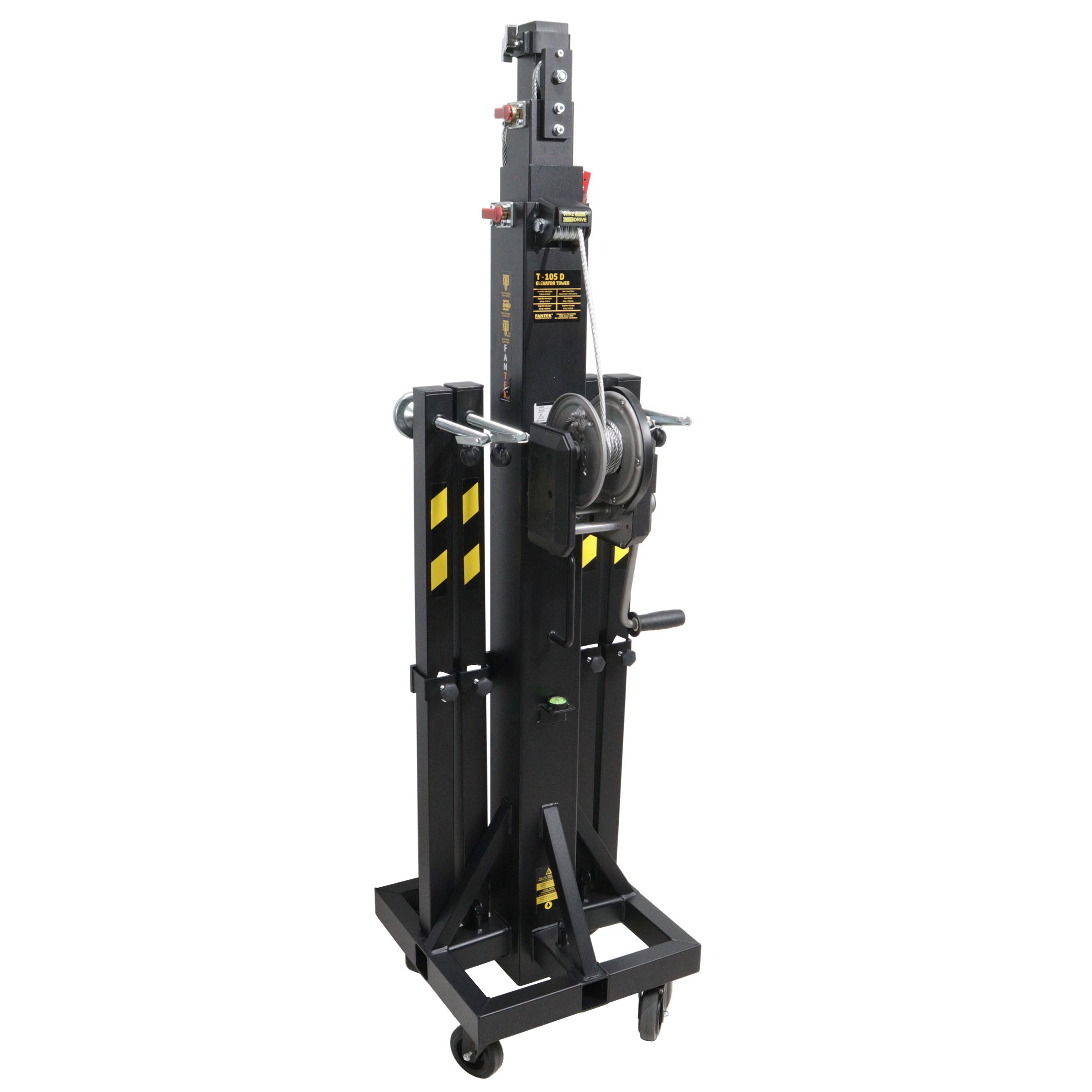 ProX Top Loading Lifting tower - Capacity 496 lbs Max Height 17 ft - Made in Spain by Fantek