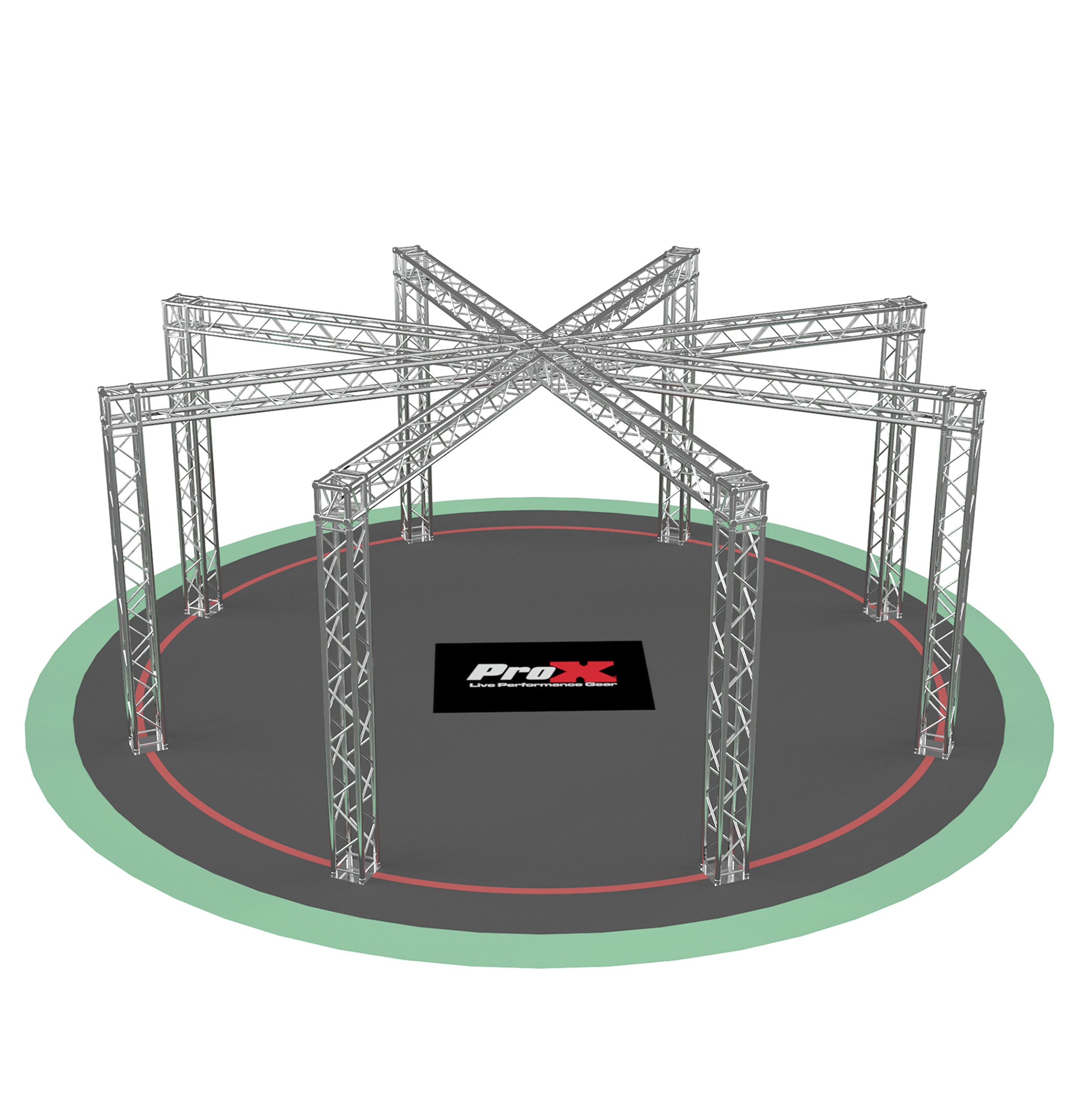 ProX F34 Spider Trade Show Display Booth Truss System – 9 x 22 Ft.
