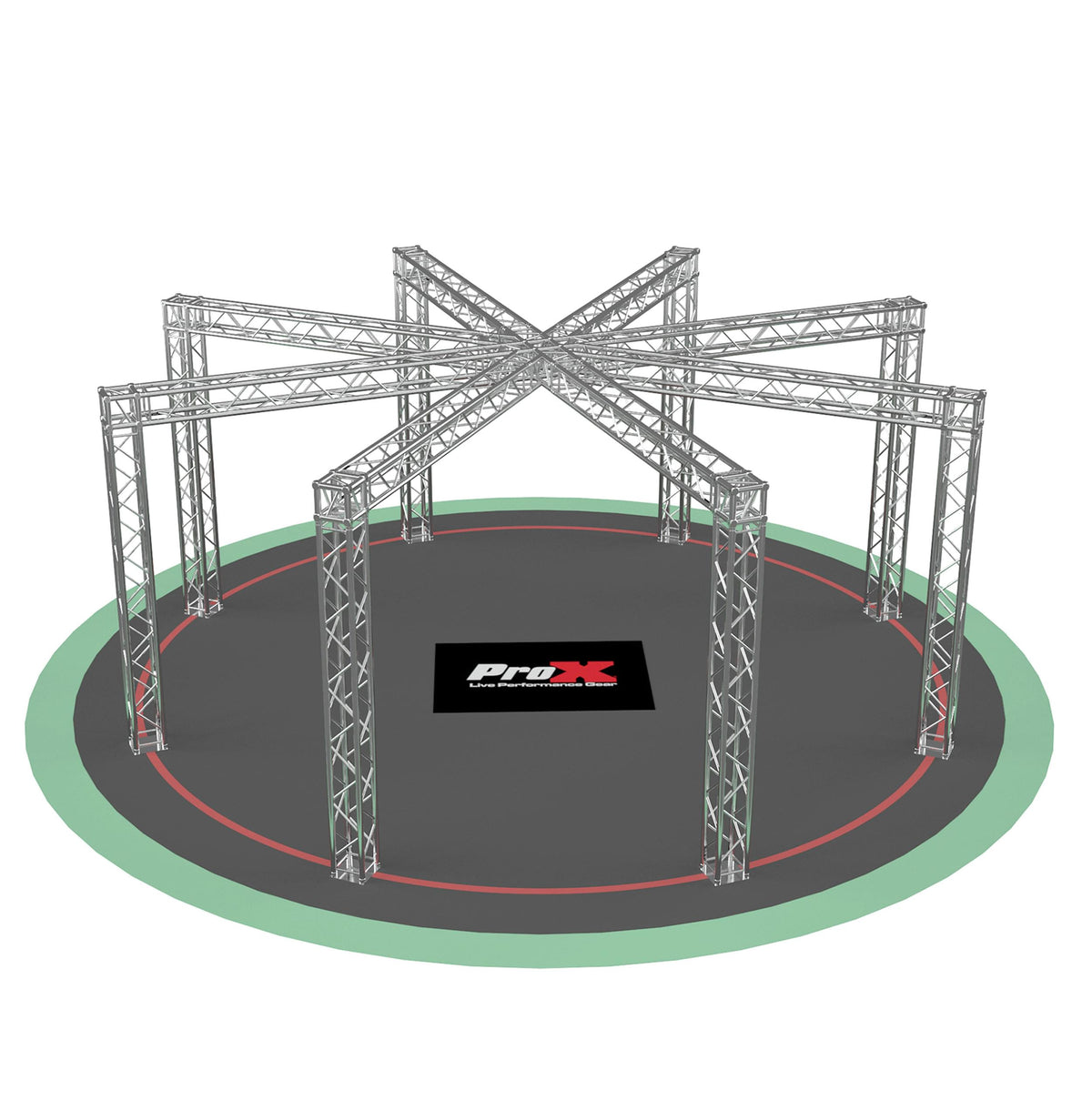 ProX F34 Spider Trade Show Display Booth Truss System – 9 x 22 Ft..