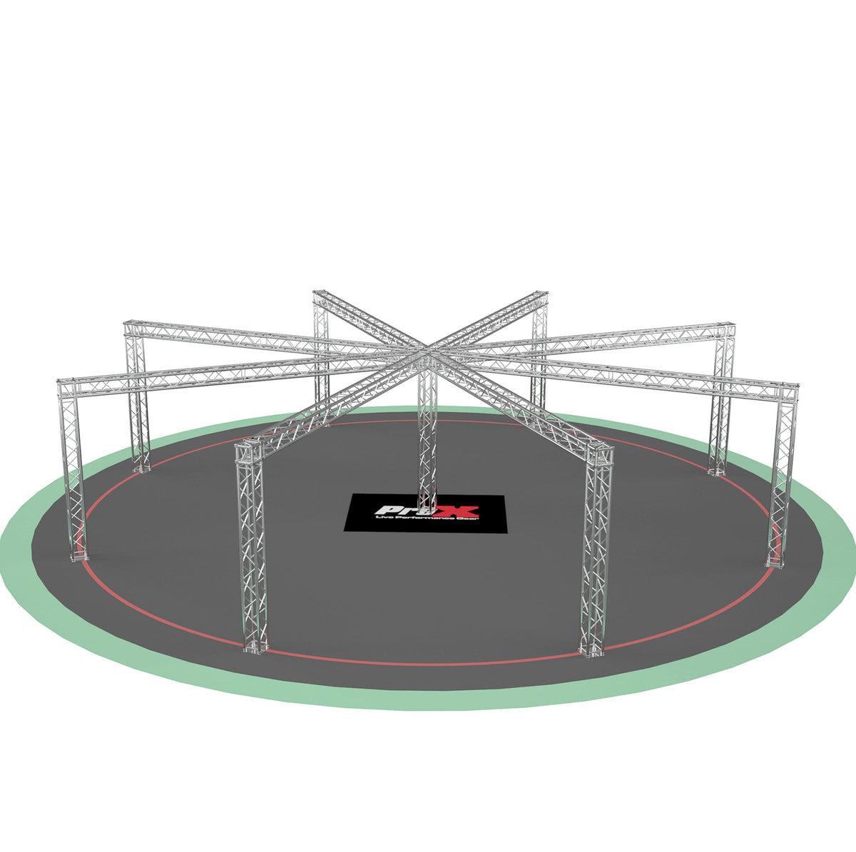 ProX F34 Spider Trade Show Display Booth Truss System – 9 x 38 Ft..