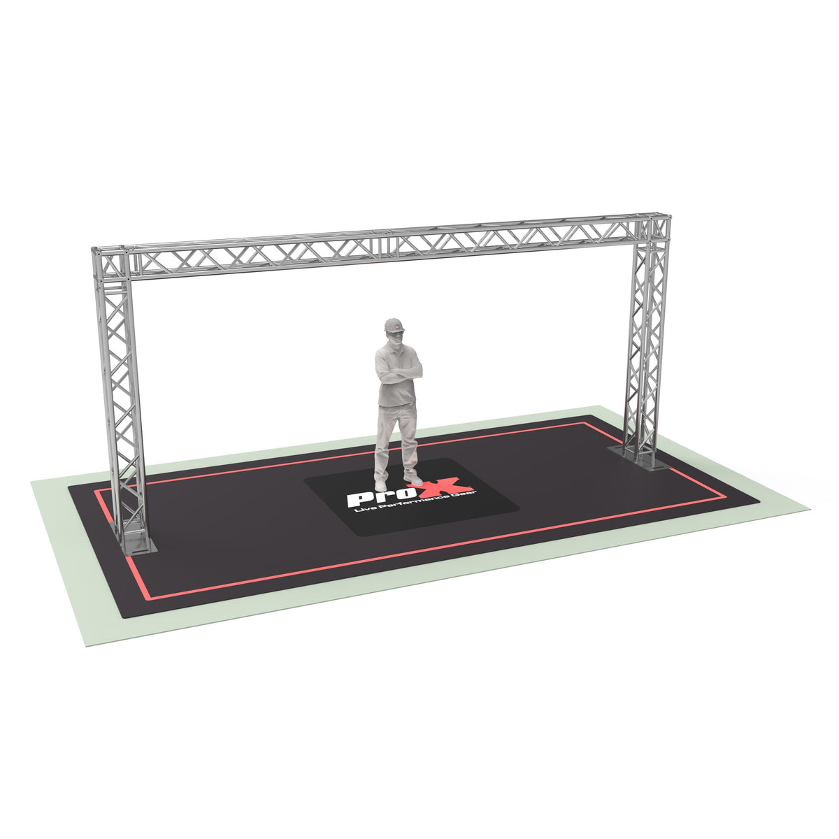 ProX Goal Post 9.8 x19.68 Exhibition Module Finish Line Stand Truss Package.