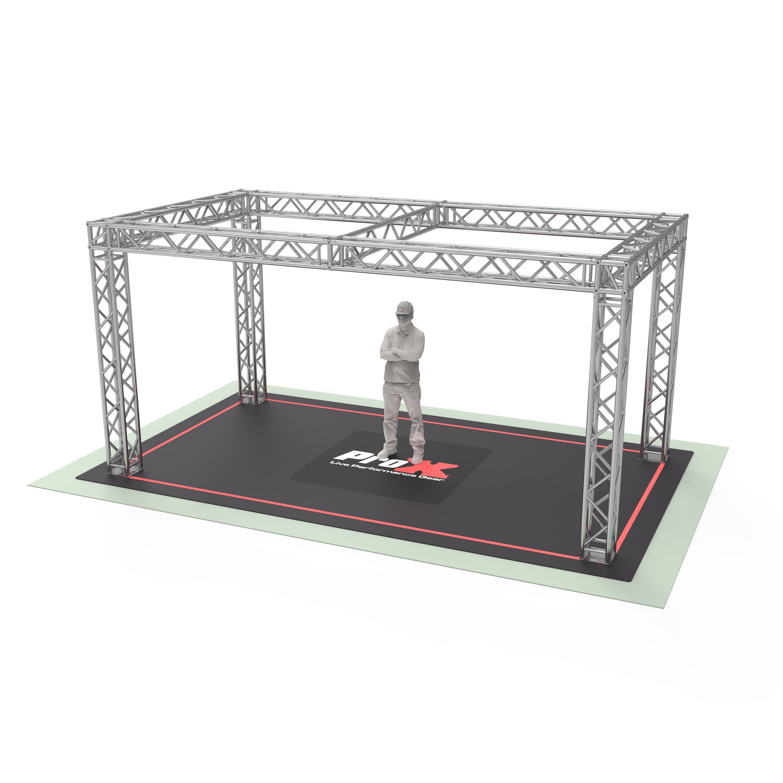 ProX F32 Trade Show Display Booth Truss System – 18 x 10 x 9 Ft
