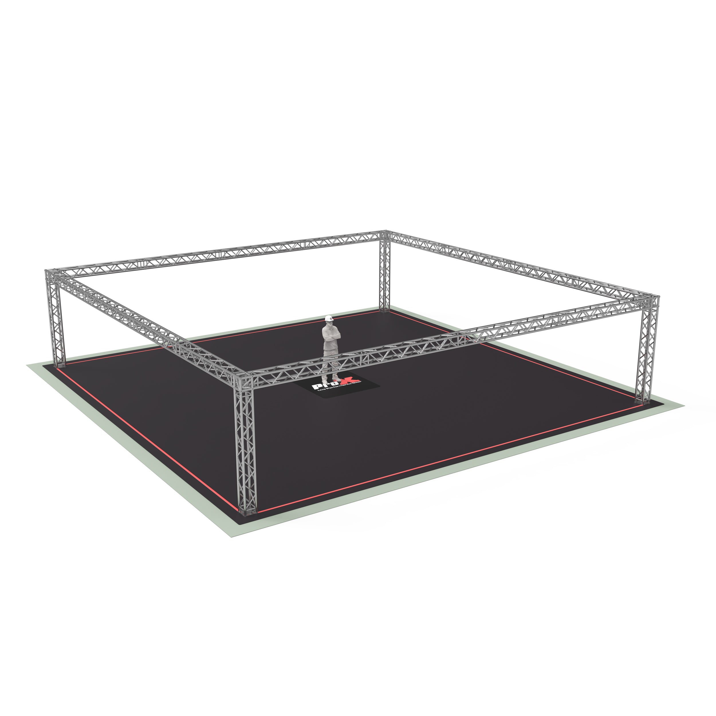 ProX F34 Trade Show Display Booth Truss System – 40 x 20 x 9 Ft.