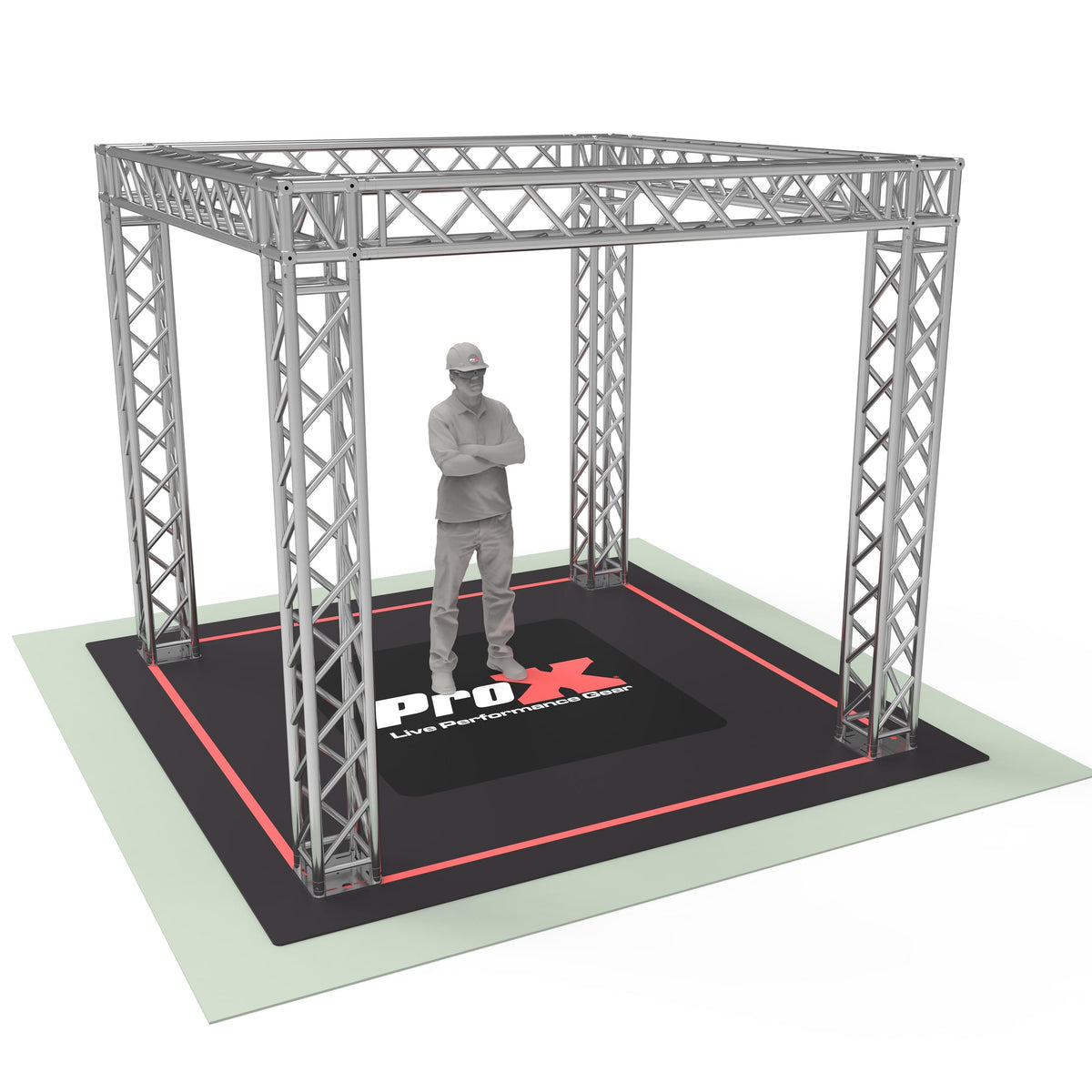 ProX Tradeshow Booth 10.10 W X 10.10 L X 9.20 FT H - K SERIES Light Duty.