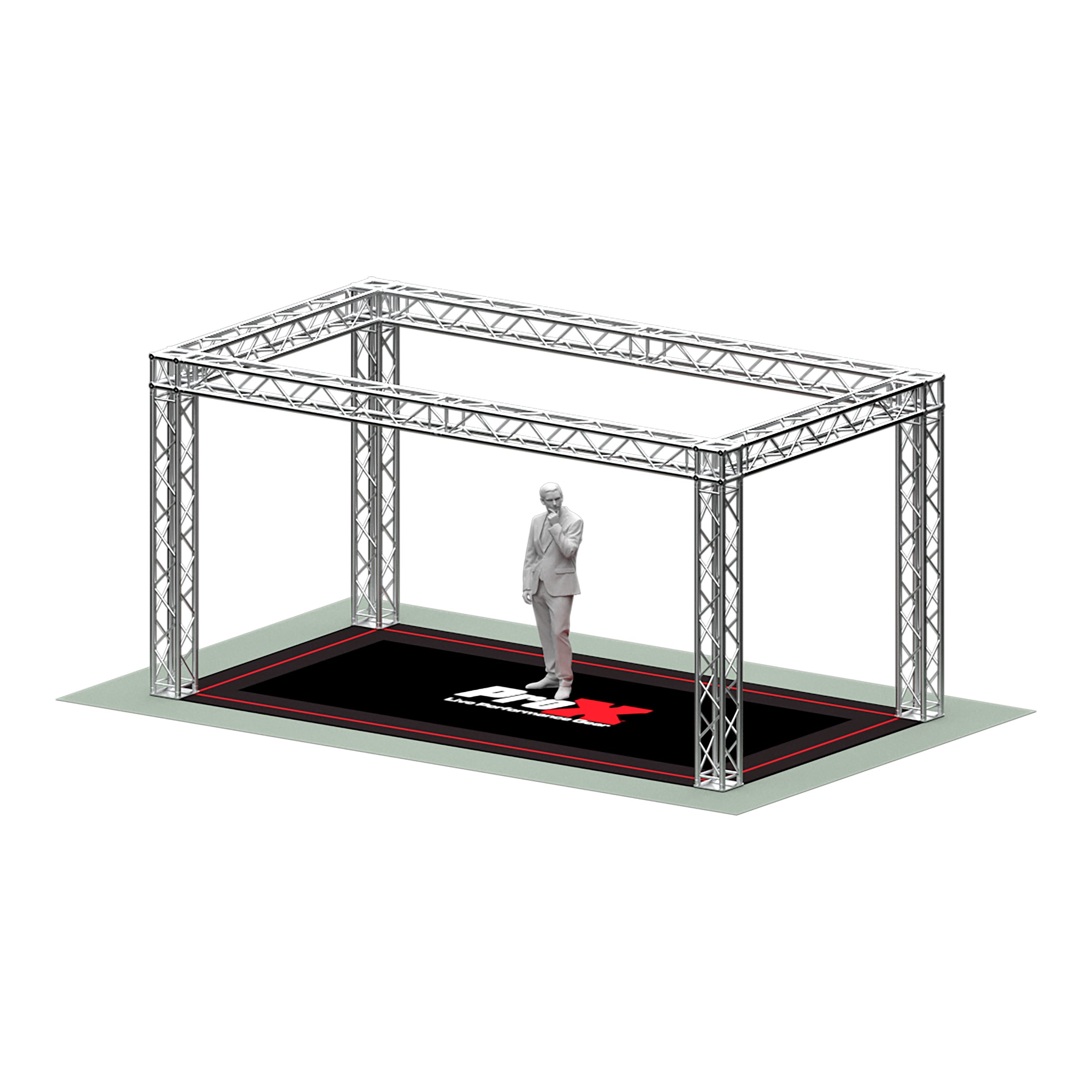 ProX 10' x 20' Exhibition Module Stand Truss Package