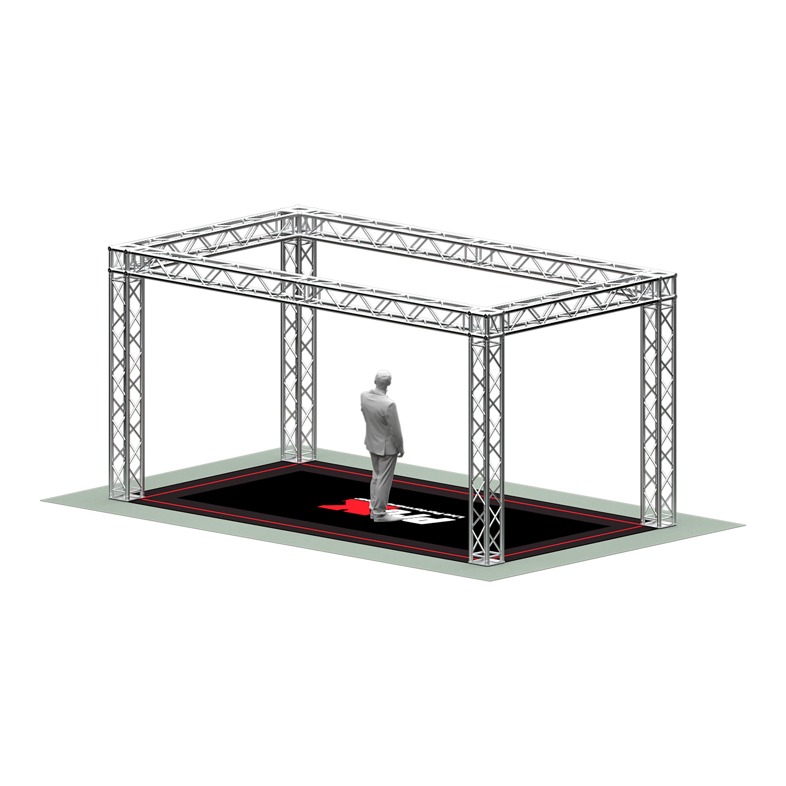 ProX 10' x 20' Exhibition Module Stand Truss Package