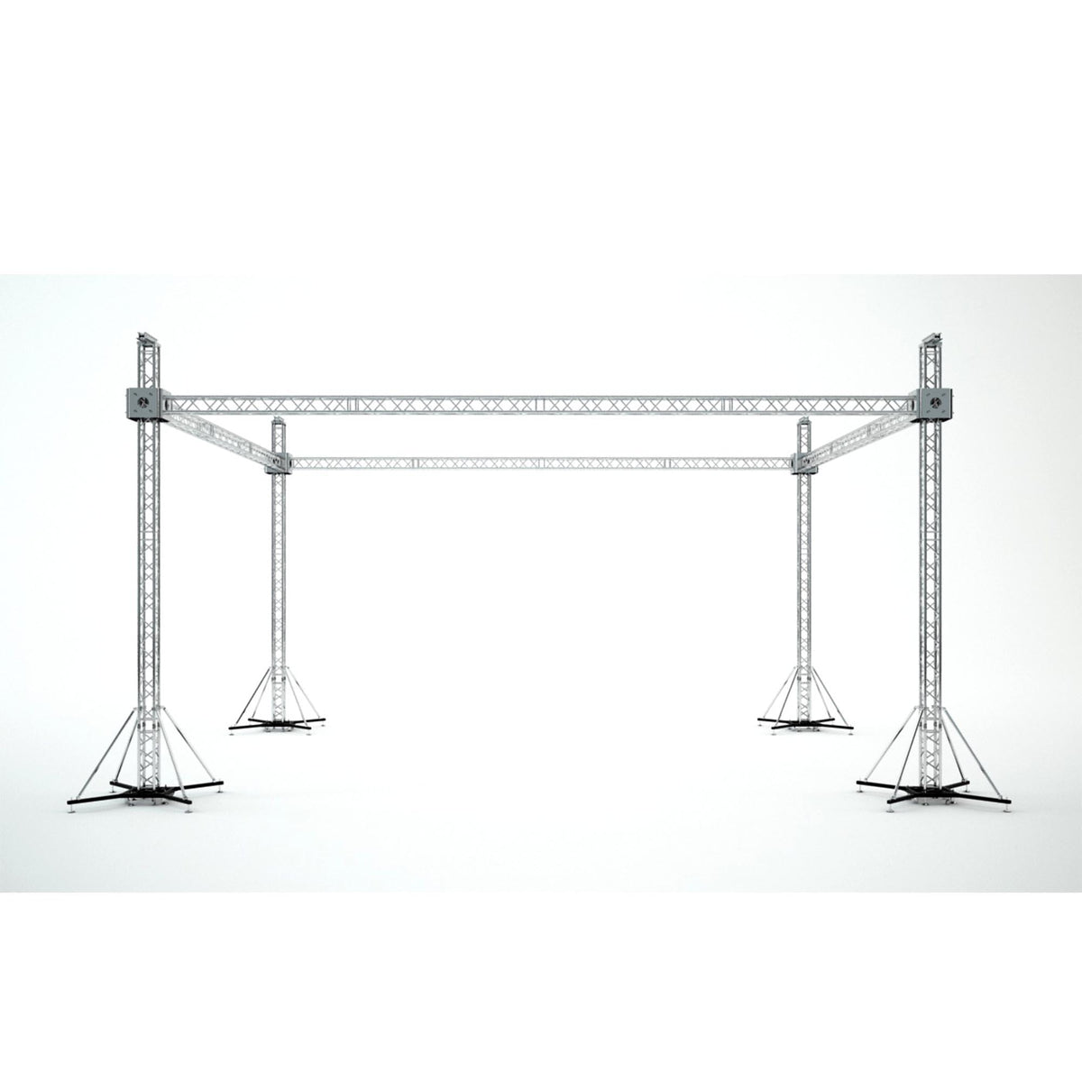 ProX Stage Roofing System 30'W x 30'L x 23'H - Incl 4 Chain Hoist.