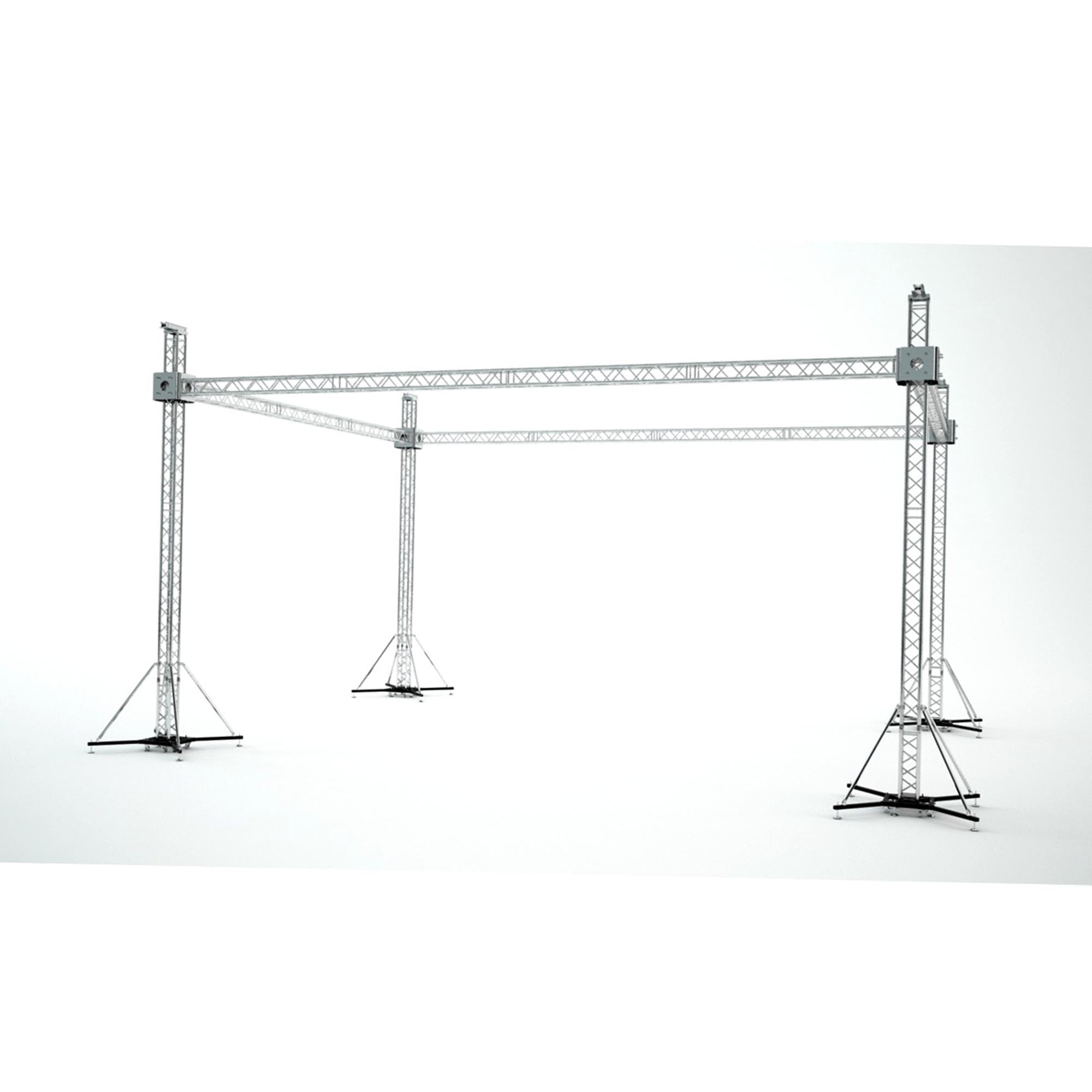 ProX Stage Roofing System 30'W x 30'L x 23'H - Incl 4 Chain Hoist