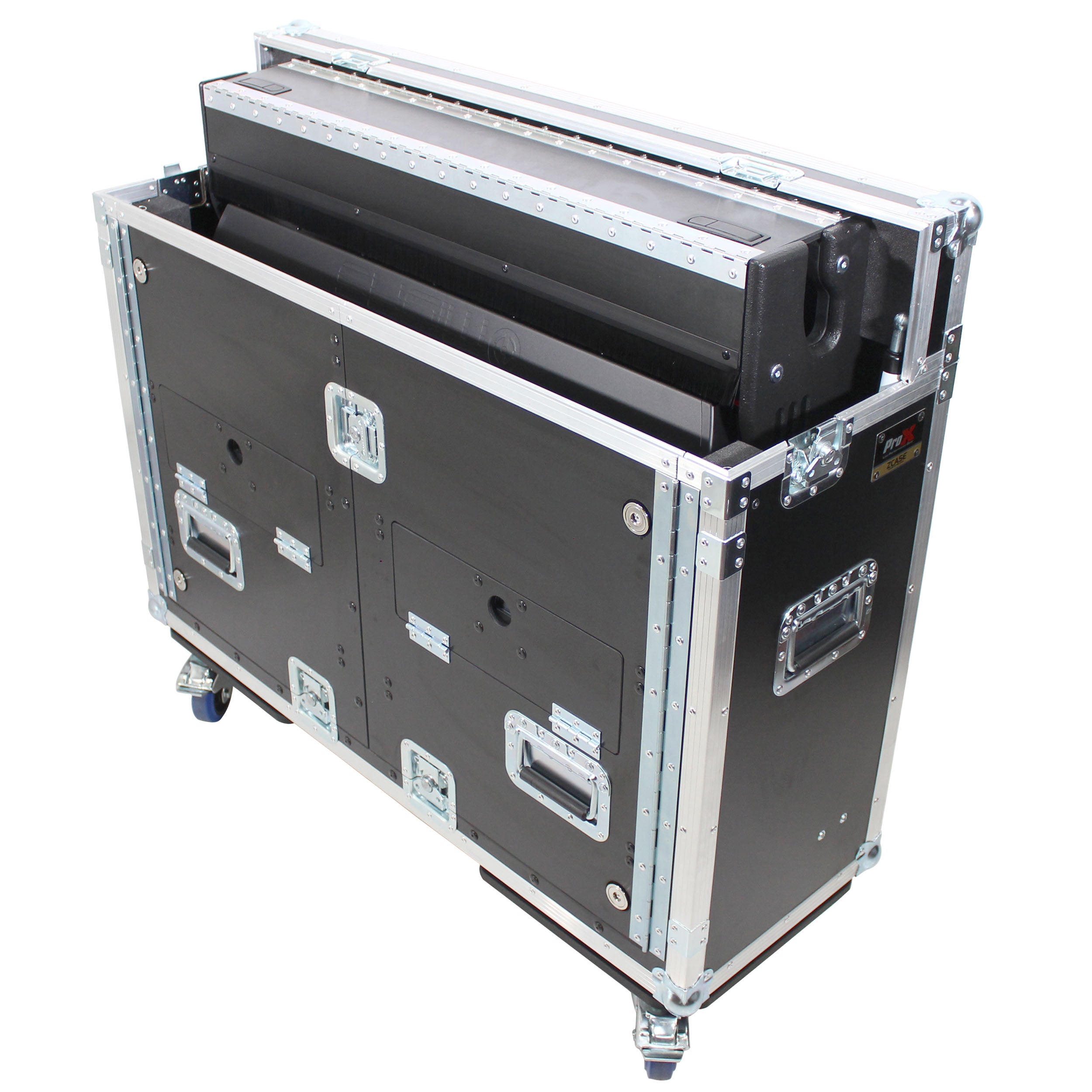 ProX MIDAS M32 Flip-Ready Hydraulic Console Easy Retracting Lifting Case by ZCASE