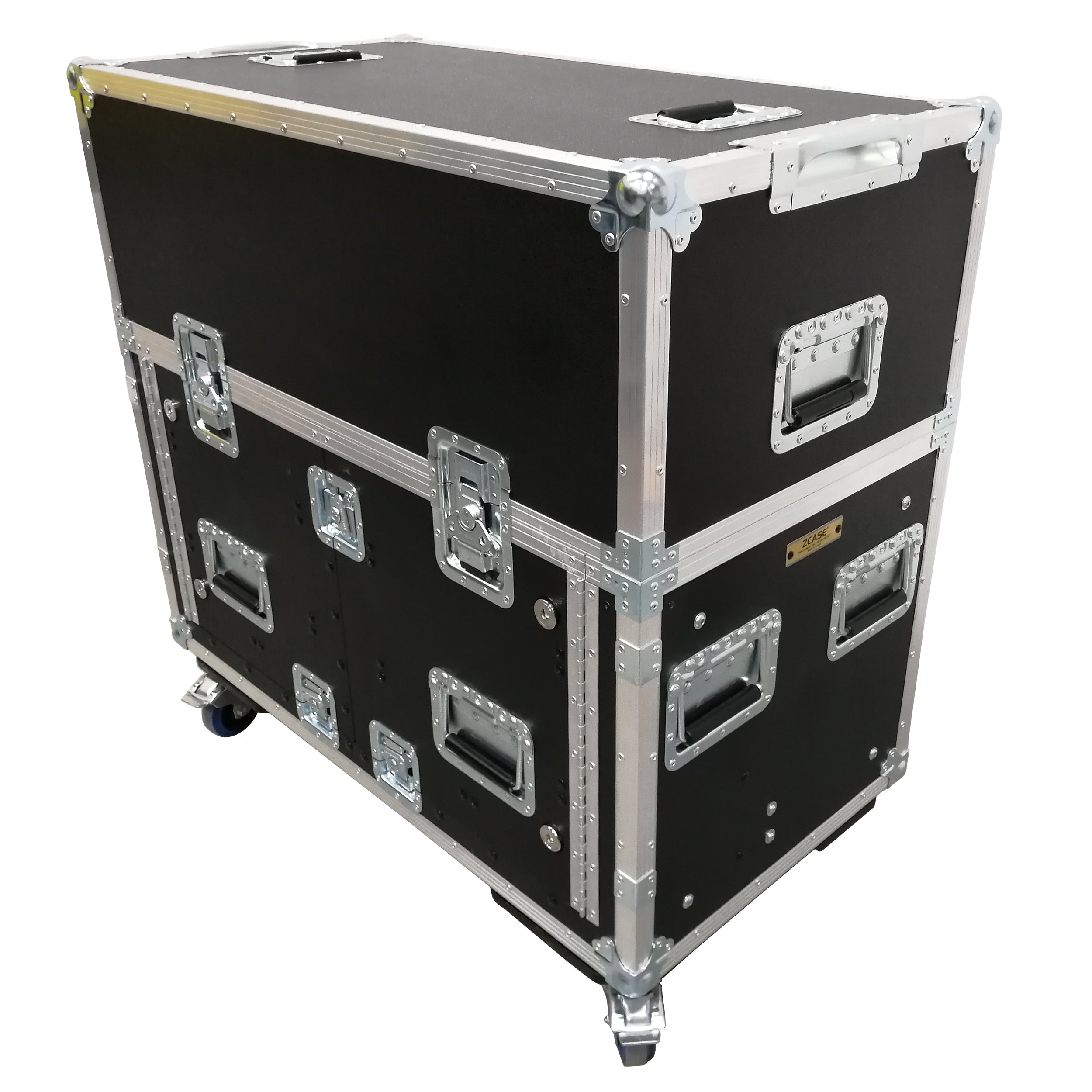 ProX Flip-Ready Easy Retracting Hydraulic Lift Case for Allen and Heath DLive C2500 Console by ZCase® Custom Order