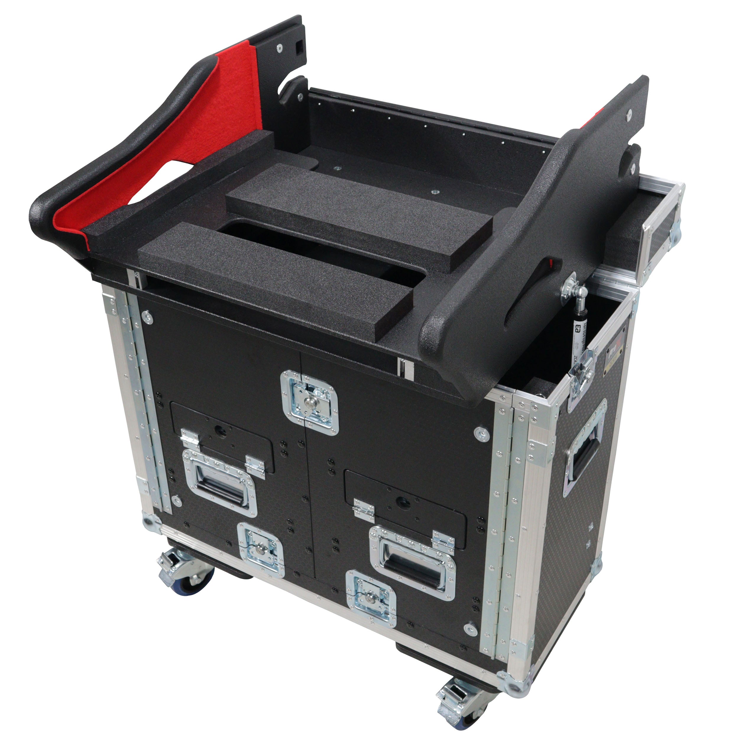 ProX Allen and Heath SQ-6 Flip-Ready Hydraulic Console Easy Retracting Lifting Case by ZCASE
